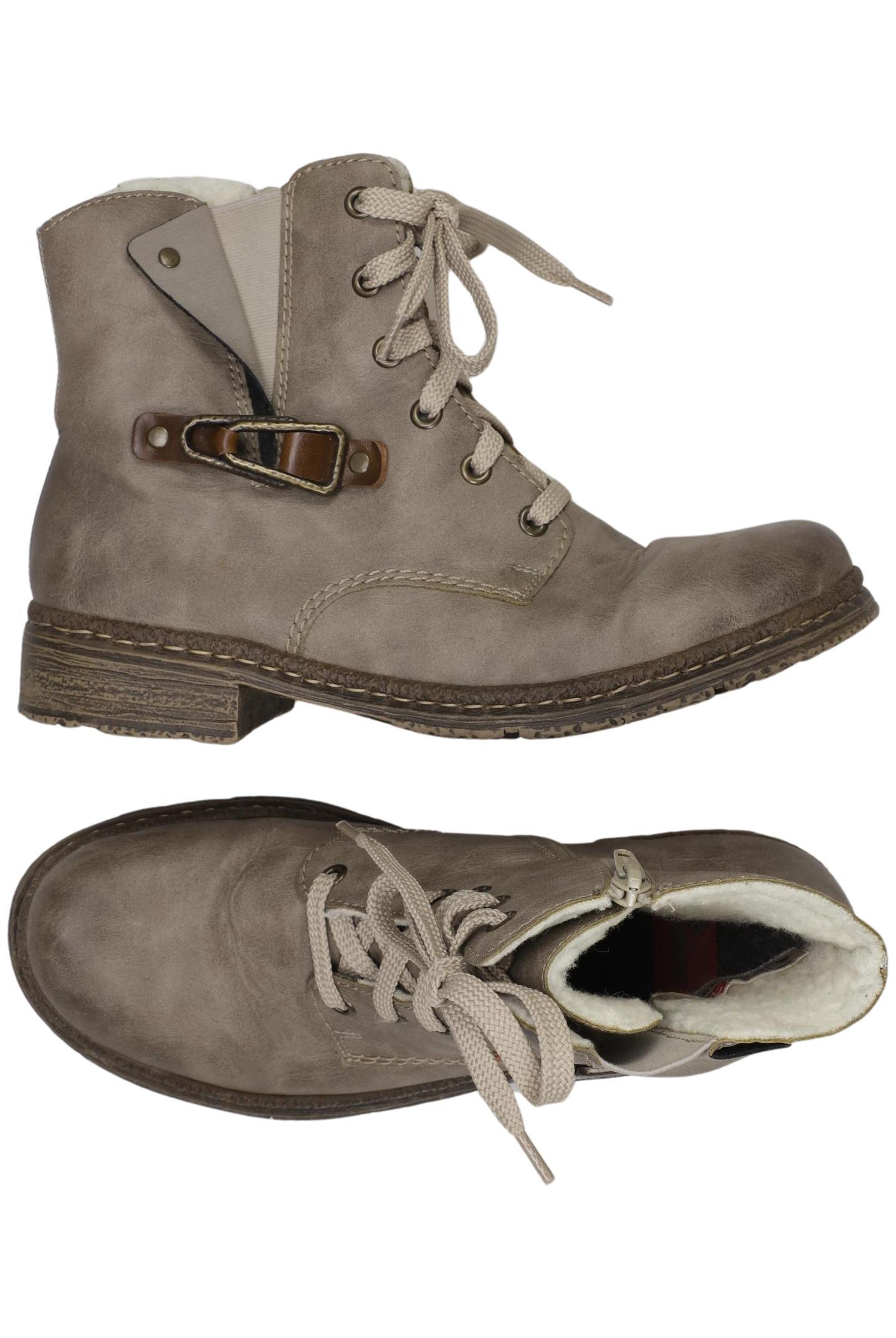 

Rieker Damen Stiefelette, beige, Gr. 39