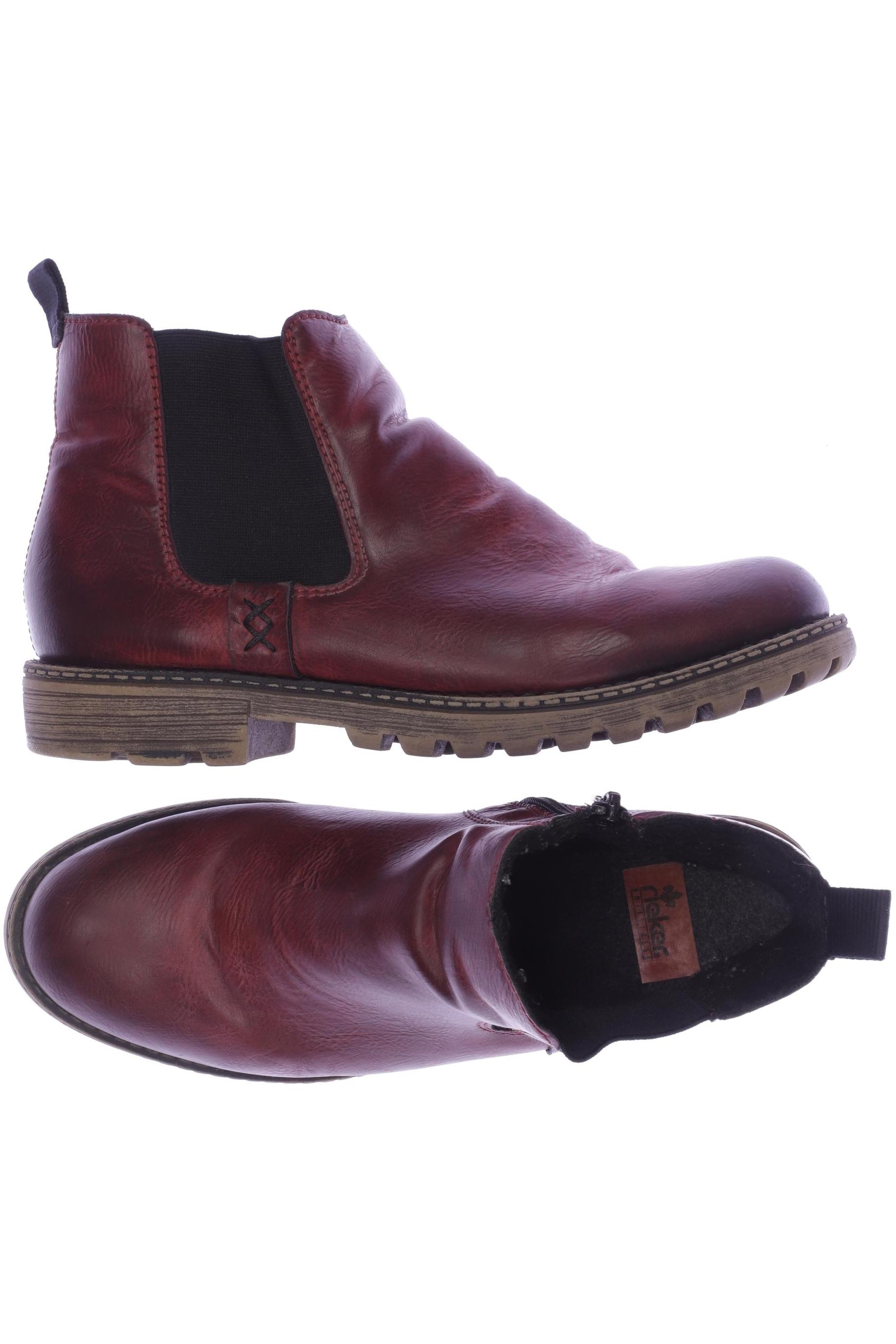 

Rieker Damen Stiefelette, bordeaux, Gr. 40