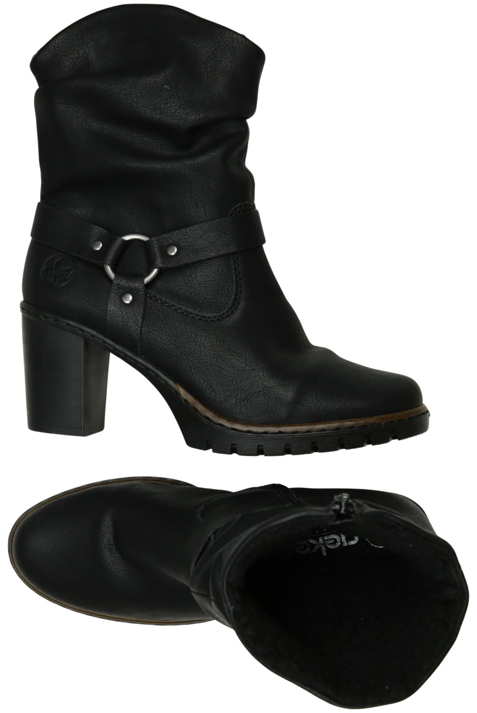 

Rieker Damen Stiefelette, schwarz, Gr. 40