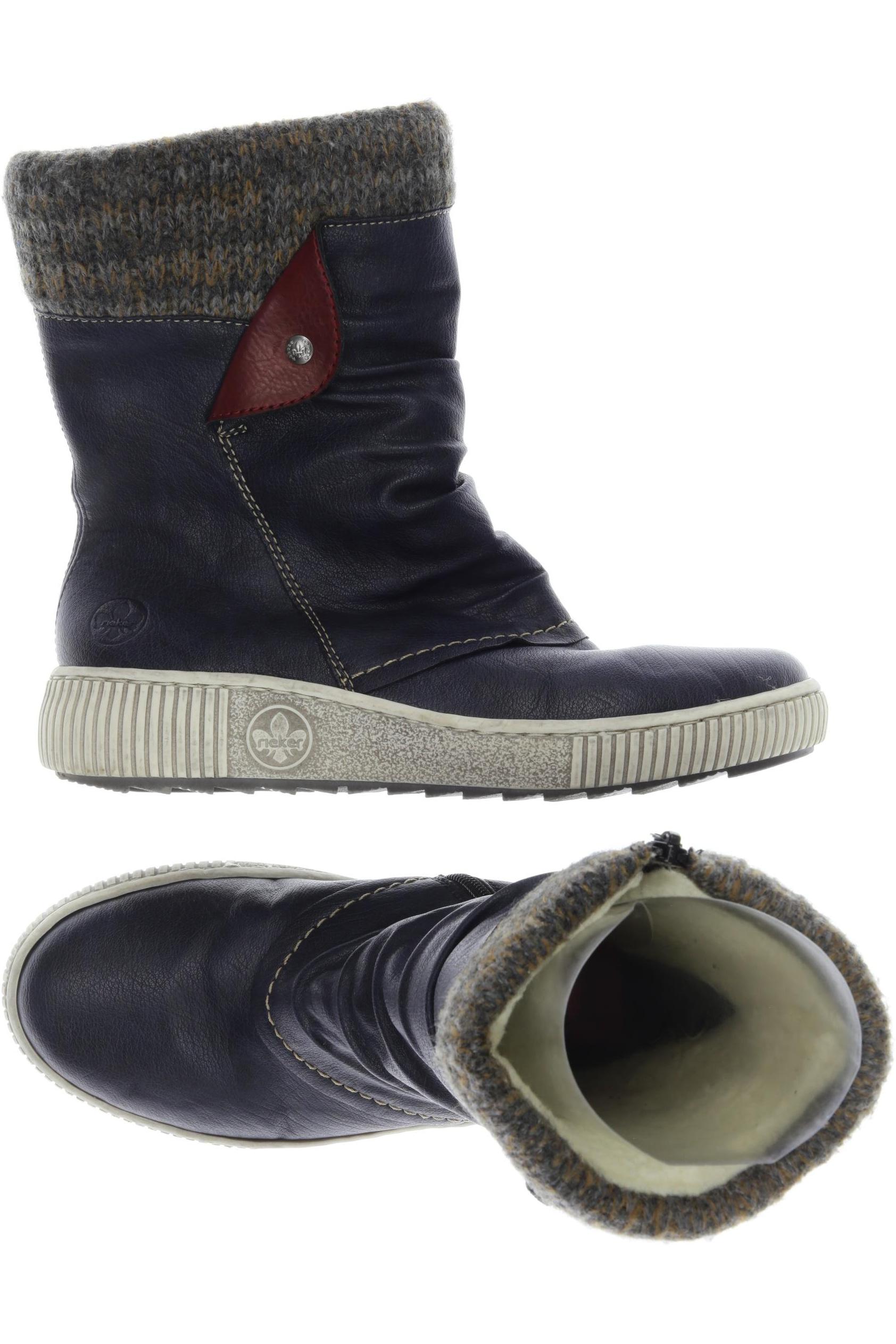 

Rieker Damen Stiefelette, marineblau, Gr. 40