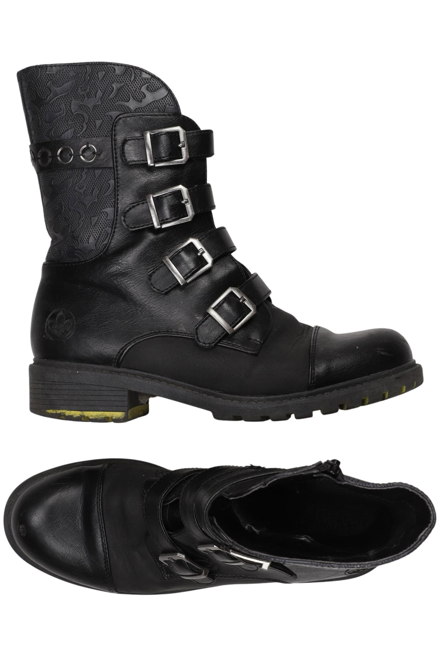 

Rieker Damen Stiefelette, schwarz, Gr. 40