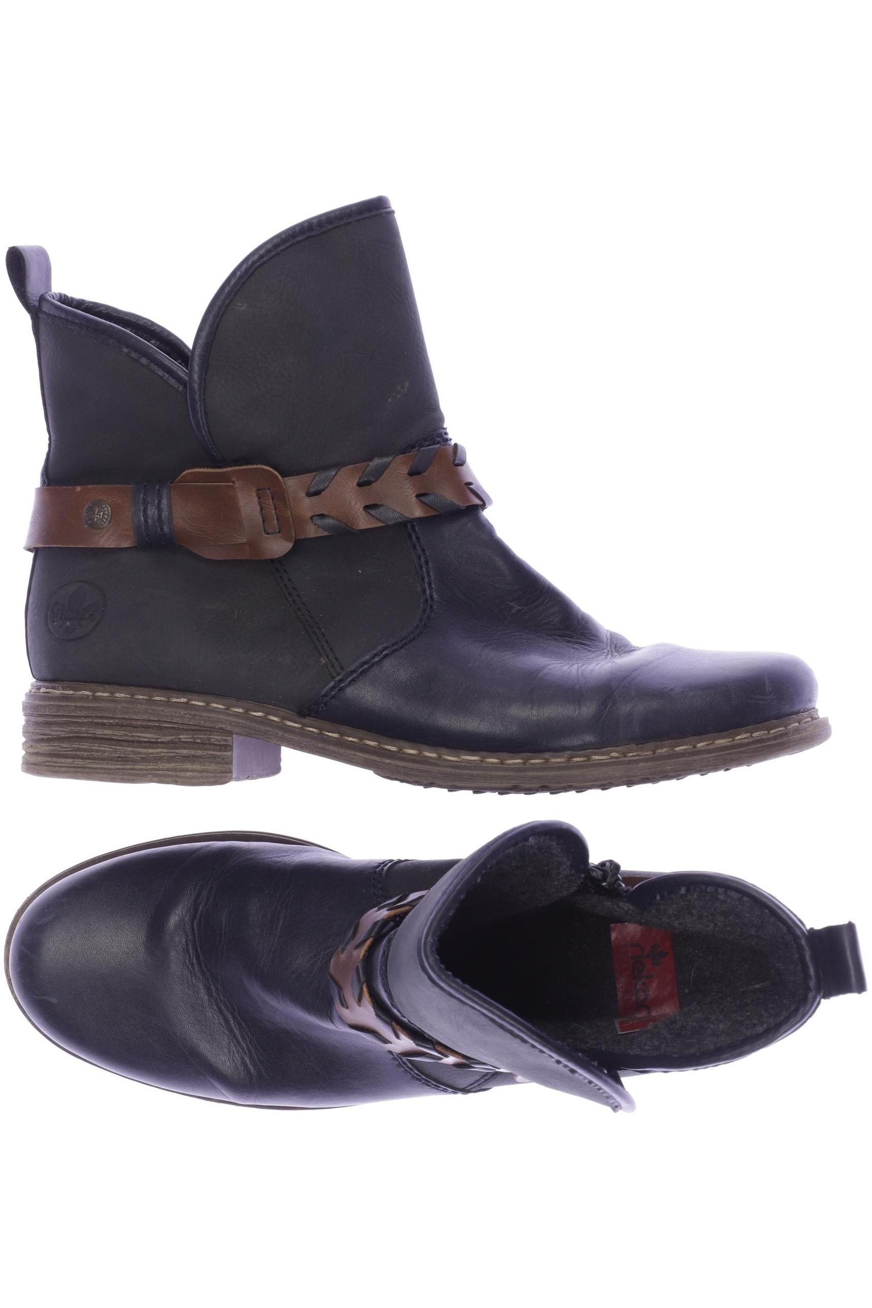 

Rieker Damen Stiefelette, marineblau, Gr. 39