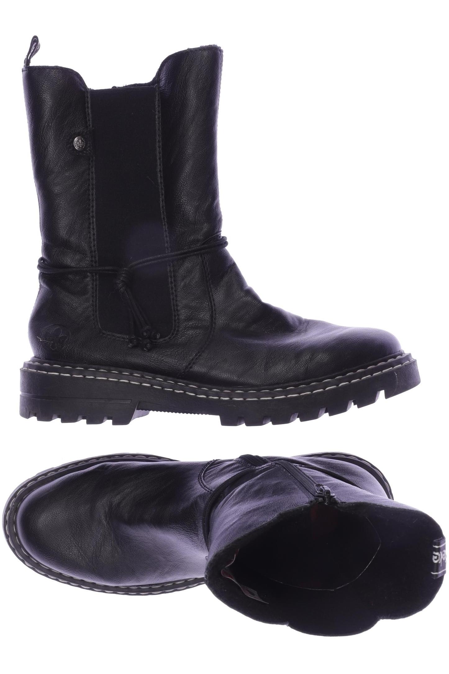 

Rieker Damen Stiefelette, schwarz, Gr. 40
