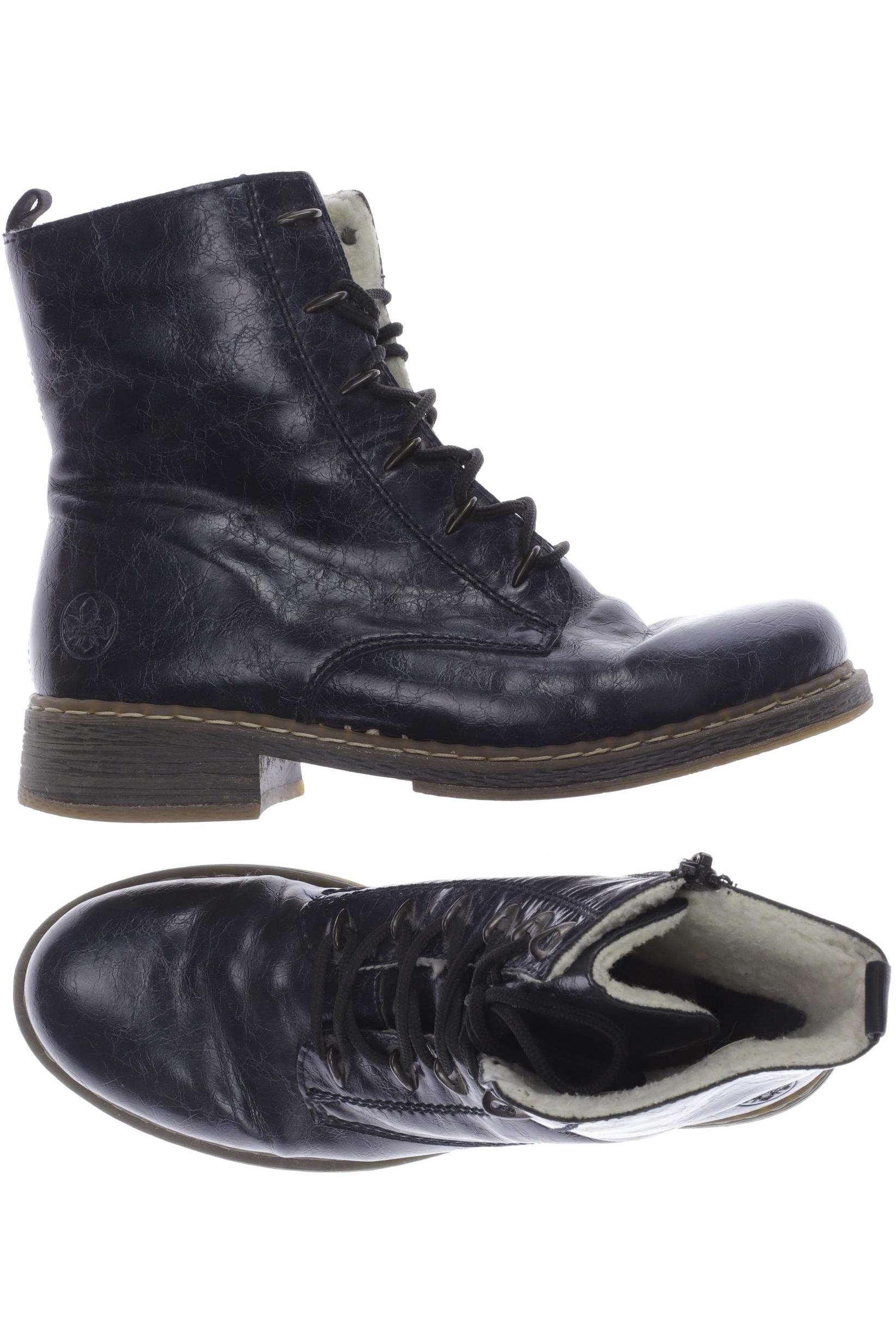 

Rieker Damen Stiefelette, marineblau, Gr. 40