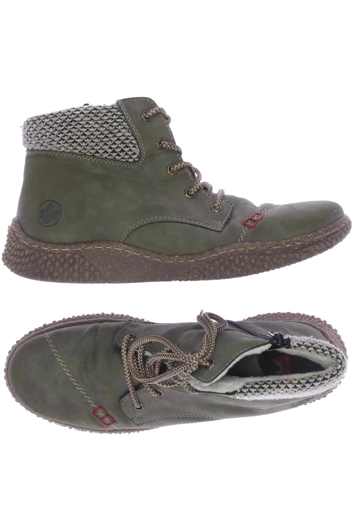 

Rieker Damen Stiefelette, grün, Gr. 41