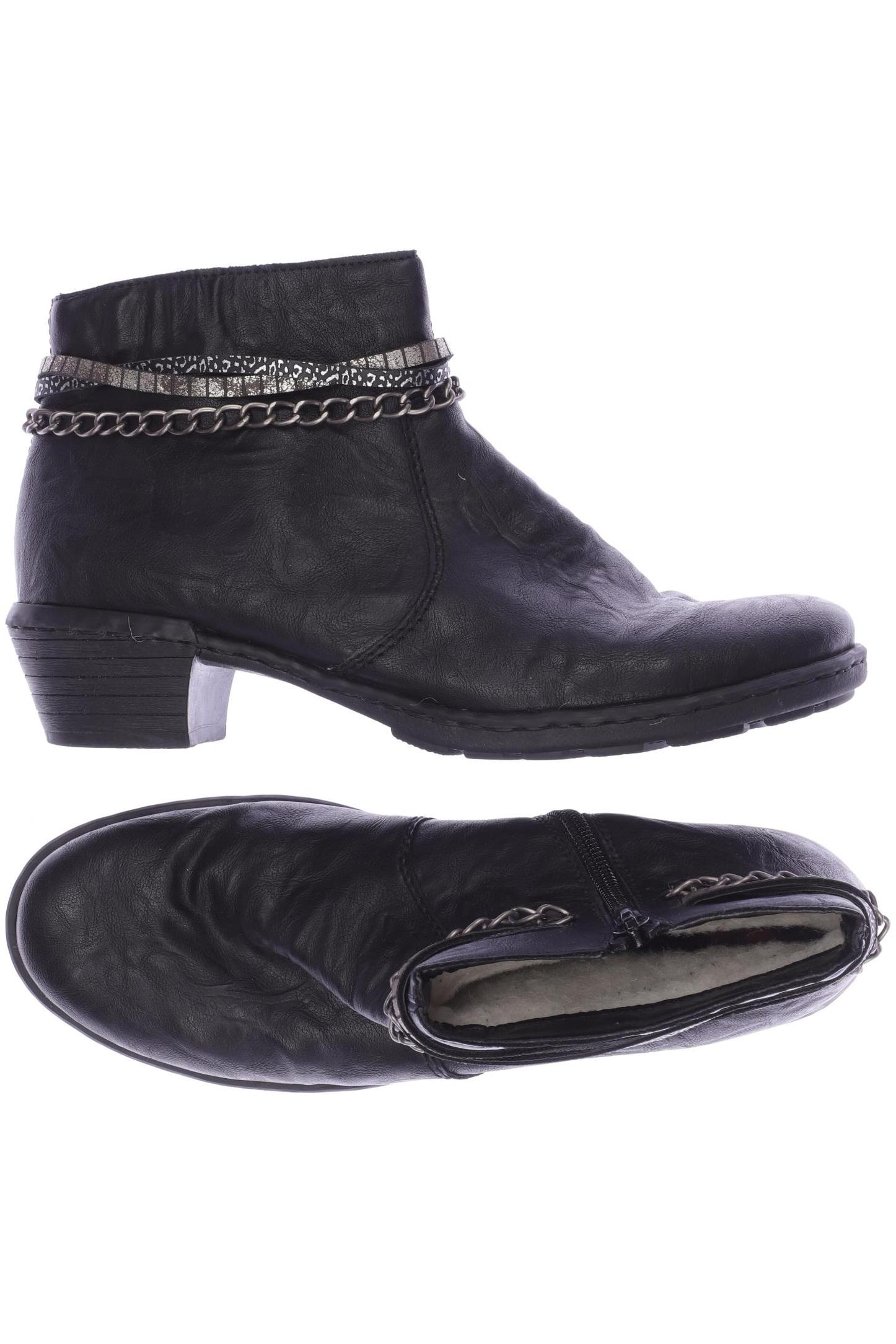 

Rieker Damen Stiefelette, schwarz, Gr. 39