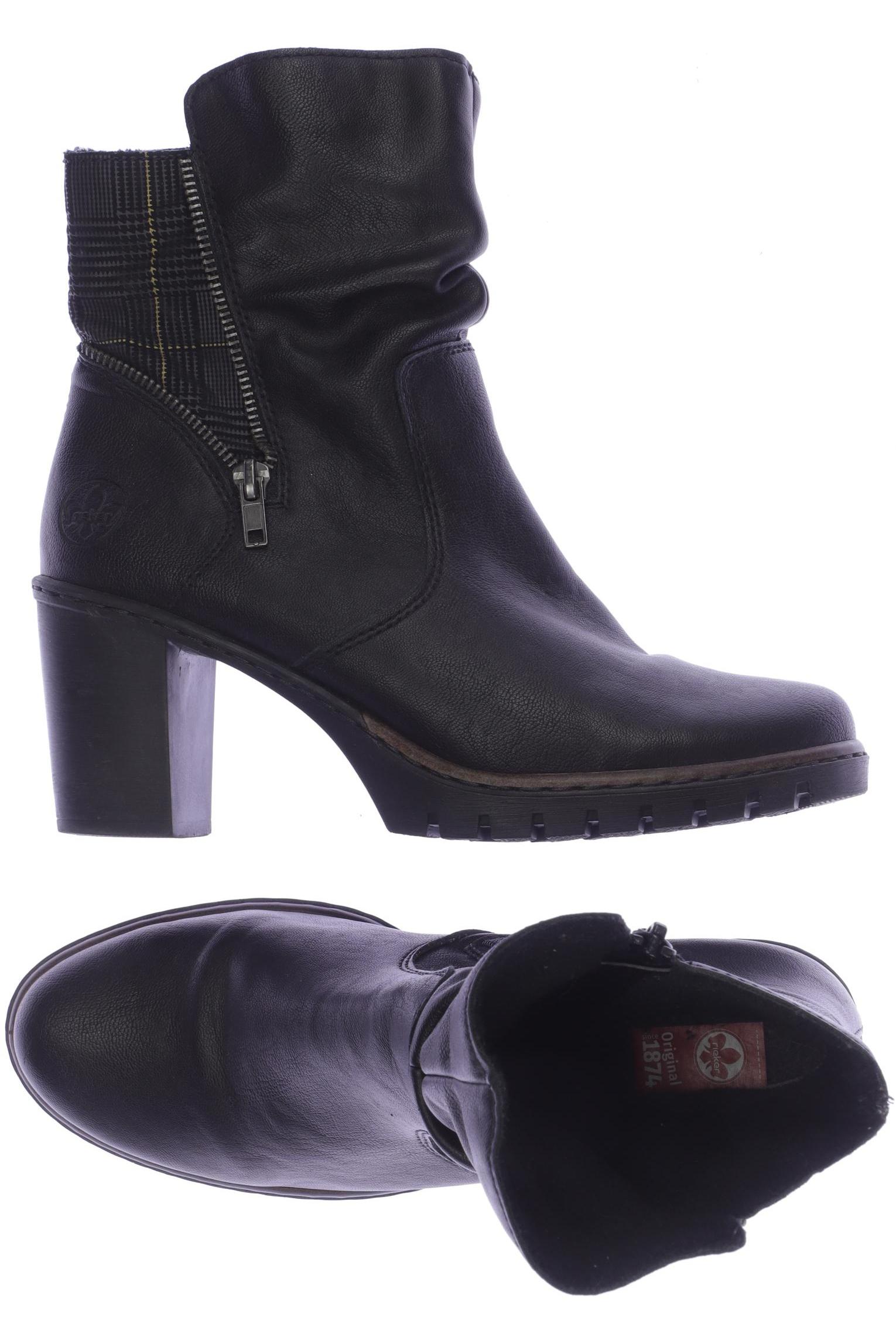 

Rieker Damen Stiefelette, schwarz, Gr. 40