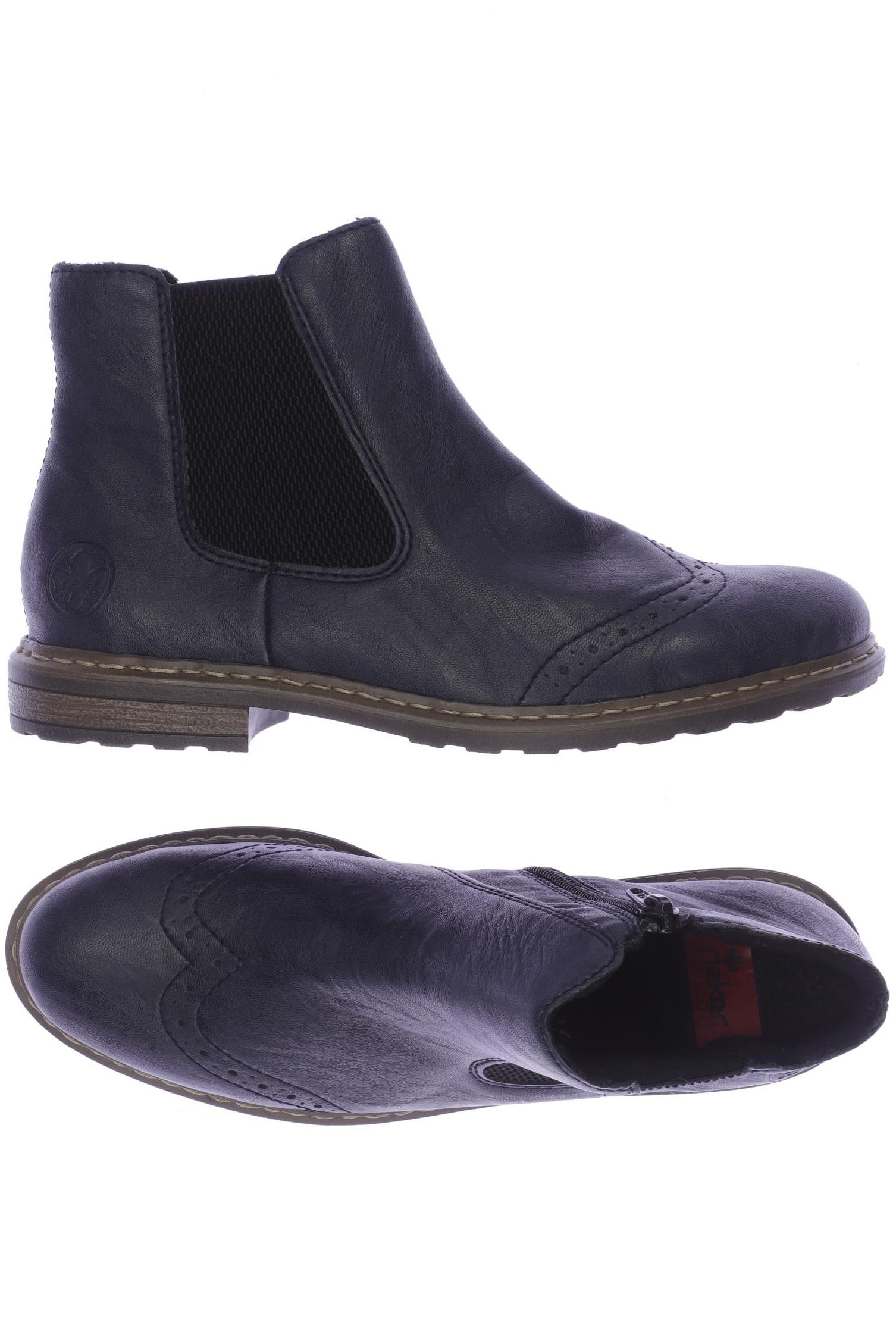 

Rieker Damen Stiefelette, marineblau, Gr. 38