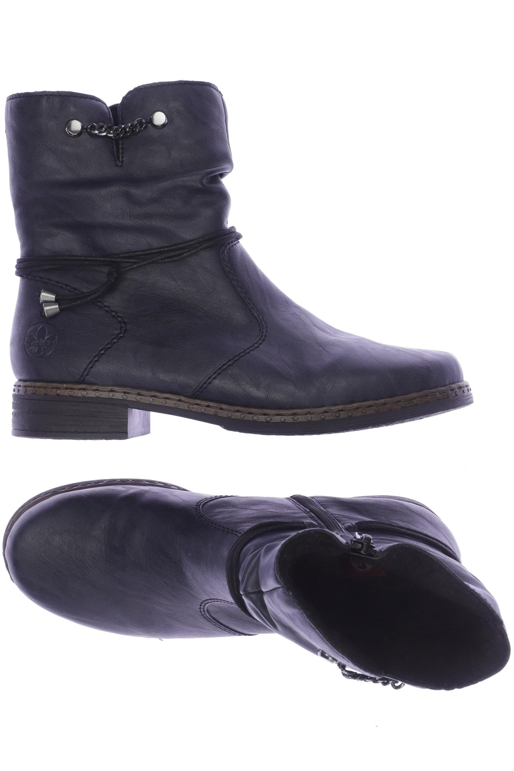 

Rieker Damen Stiefelette, marineblau, Gr. 39