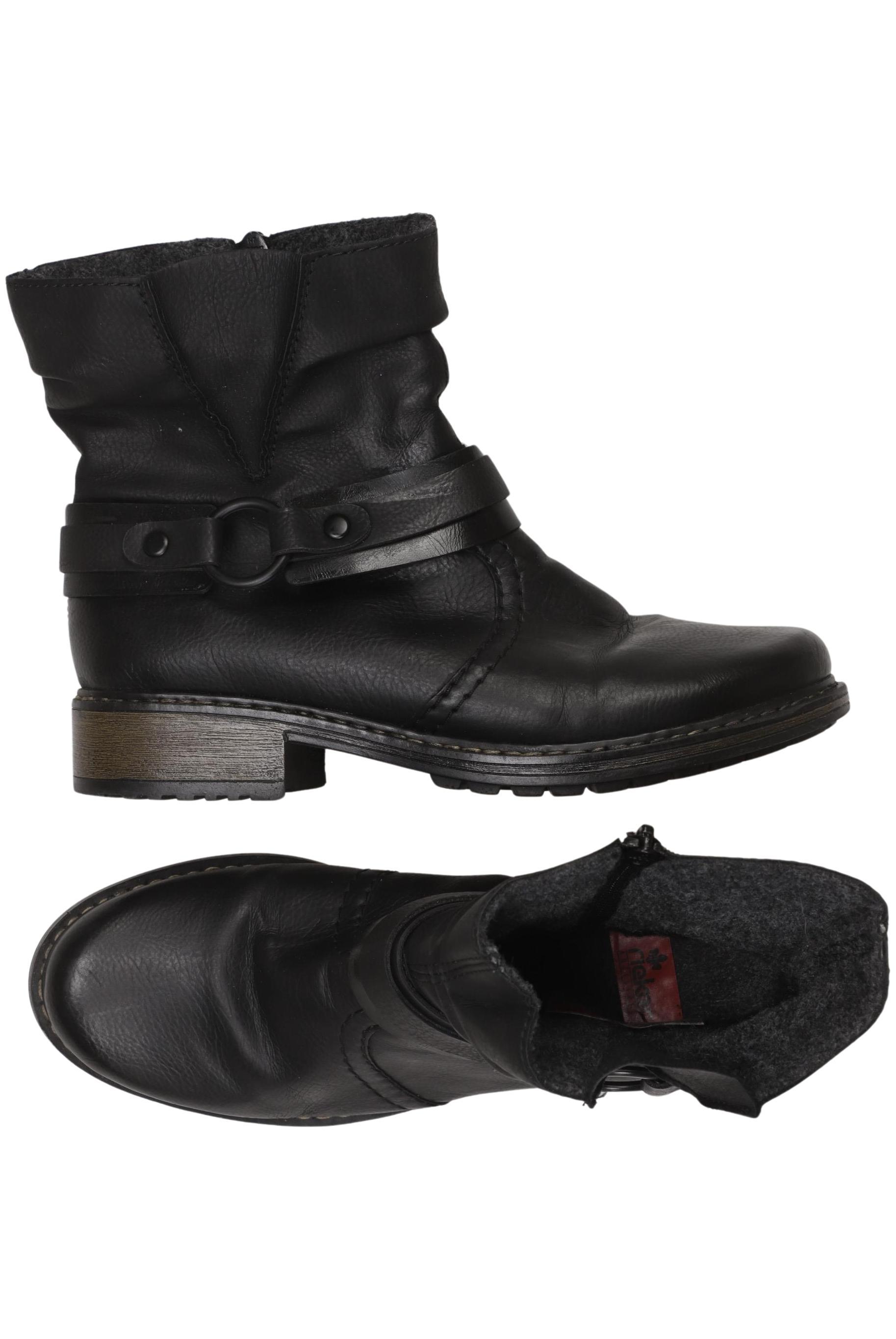 

Rieker Damen Stiefelette, schwarz, Gr. 38