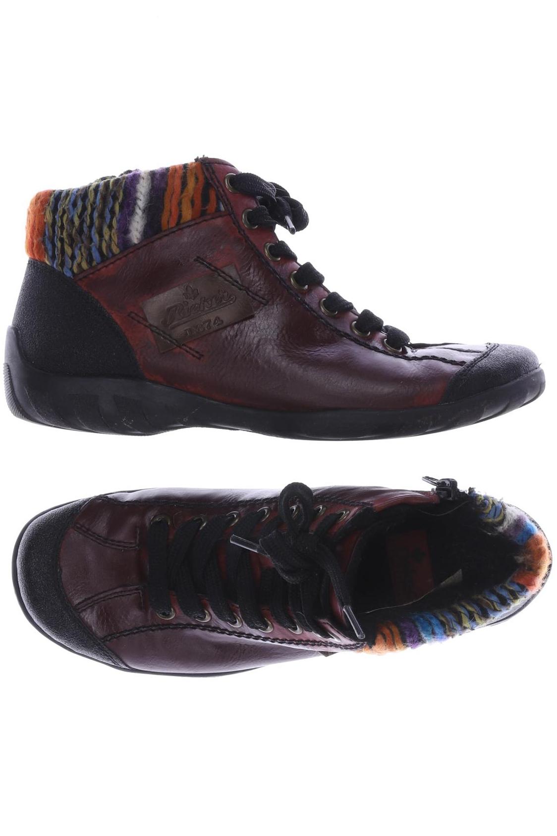 

Rieker Damen Stiefelette, rot, Gr. 37