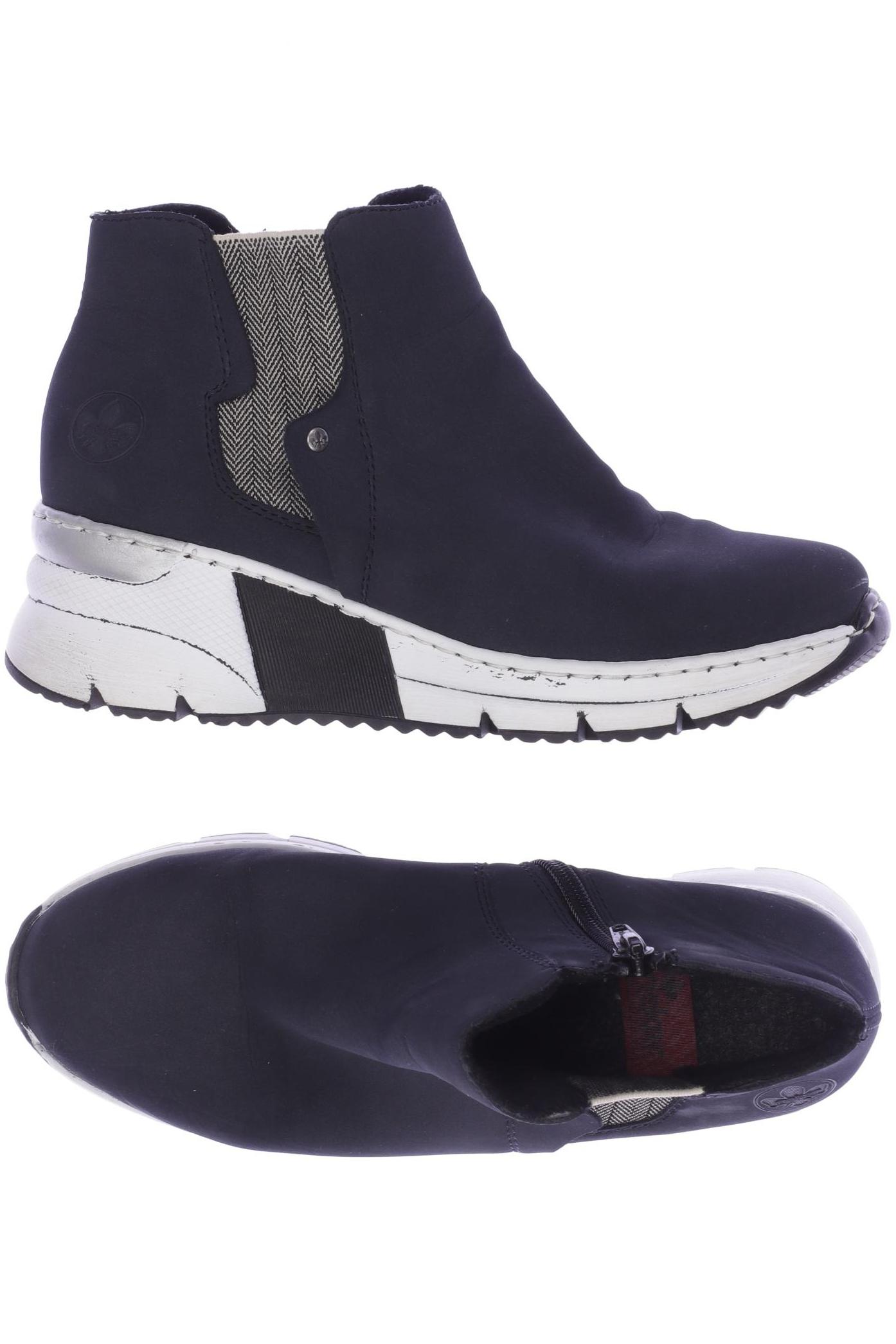 

Rieker Damen Stiefelette, marineblau, Gr. 37