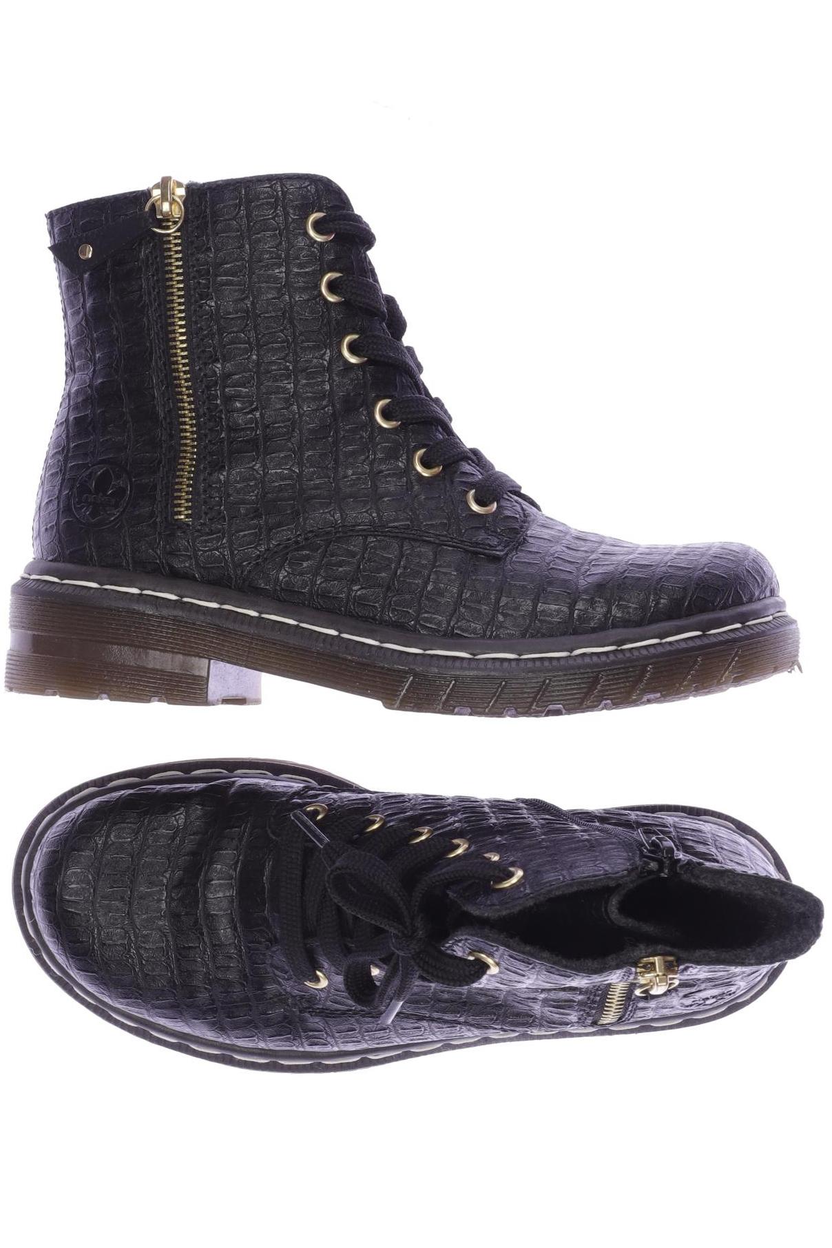

Rieker Damen Stiefelette, schwarz, Gr. 36