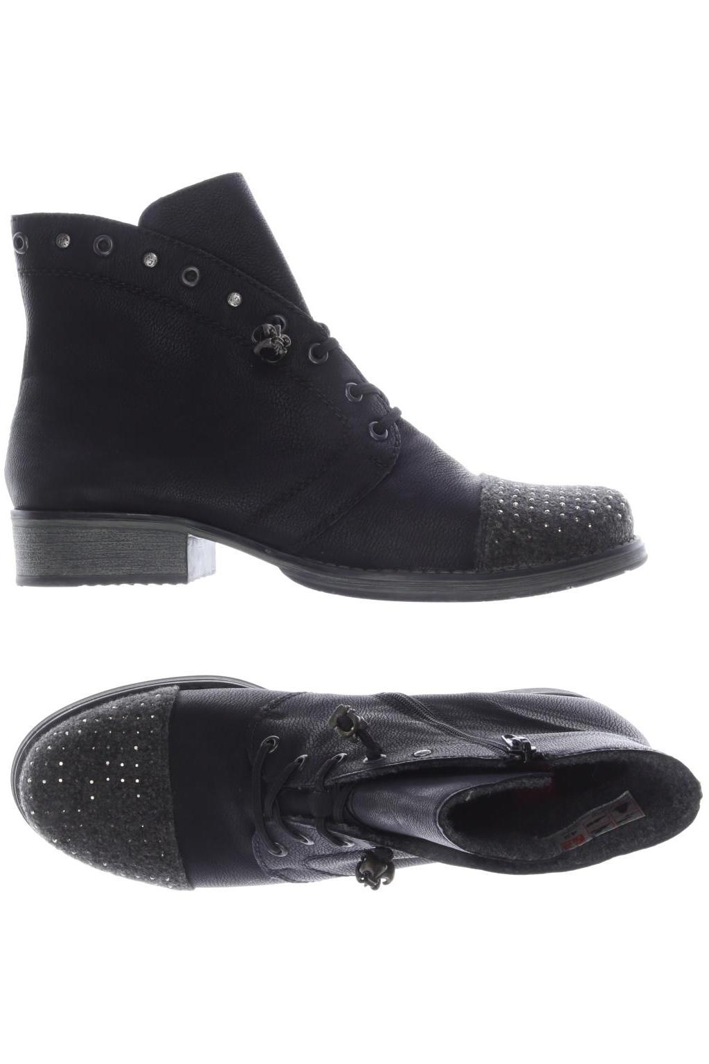 

Rieker Damen Stiefelette, schwarz, Gr. 42