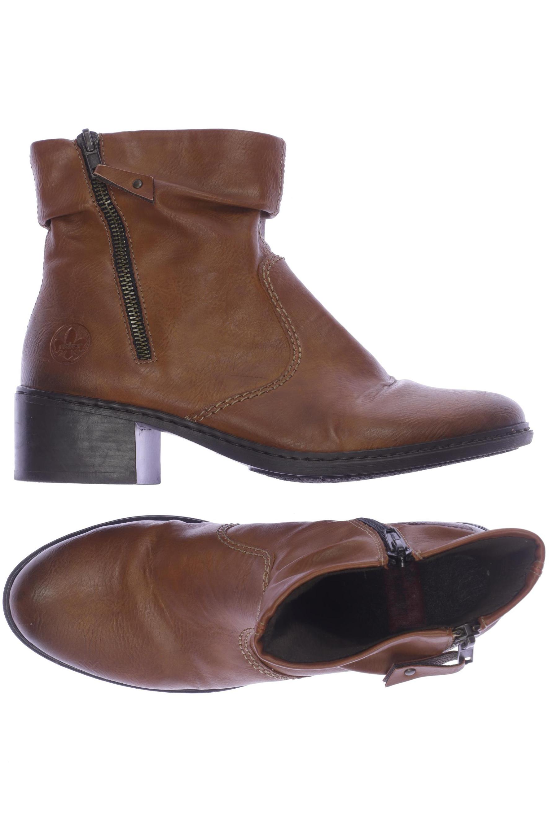 

Rieker Damen Stiefelette, orange, Gr. 39