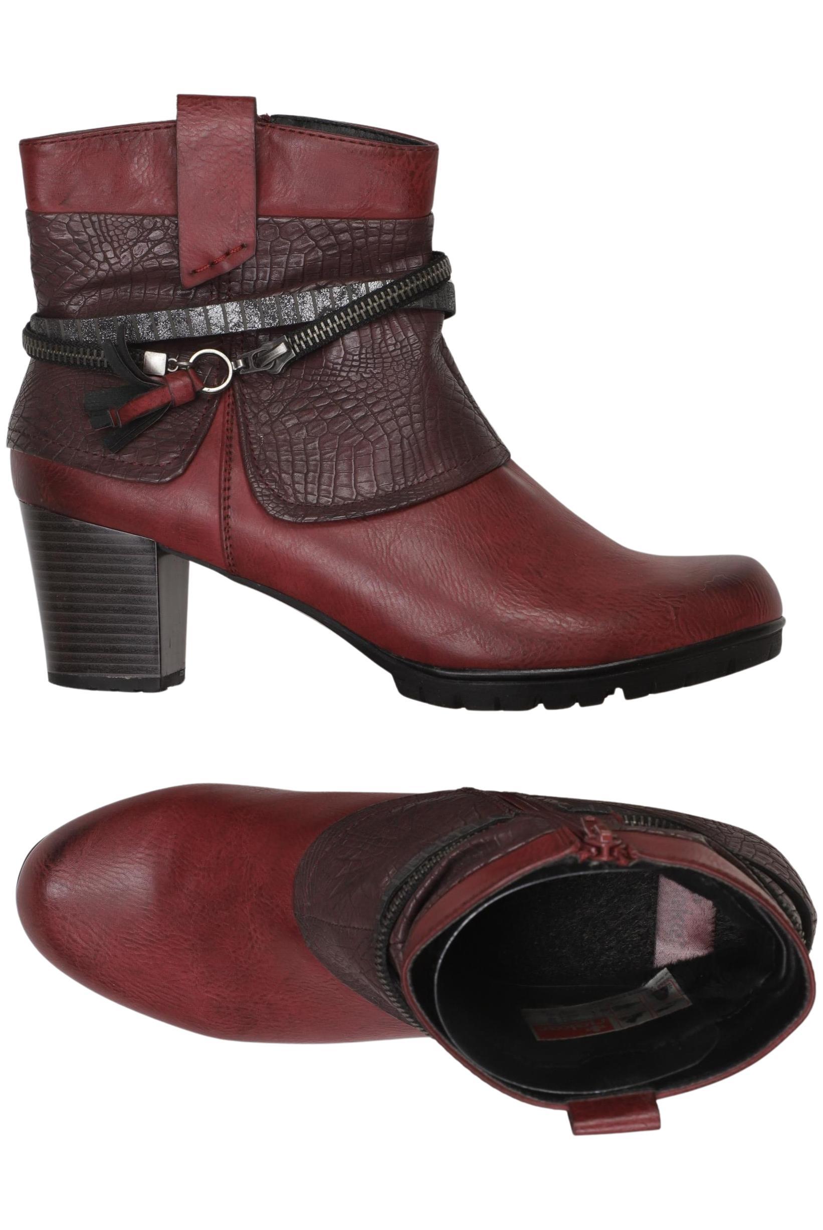 

Rieker Damen Stiefelette, rot, Gr. 41