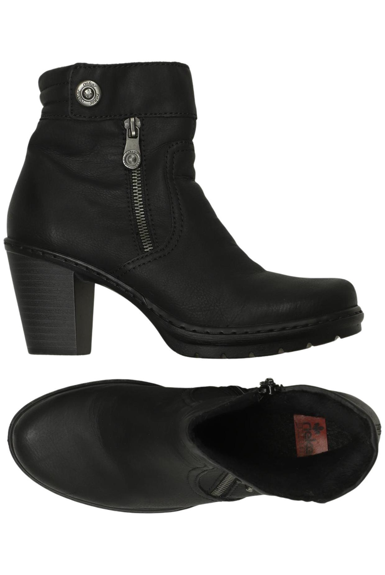 

Rieker Damen Stiefelette, schwarz, Gr. 37