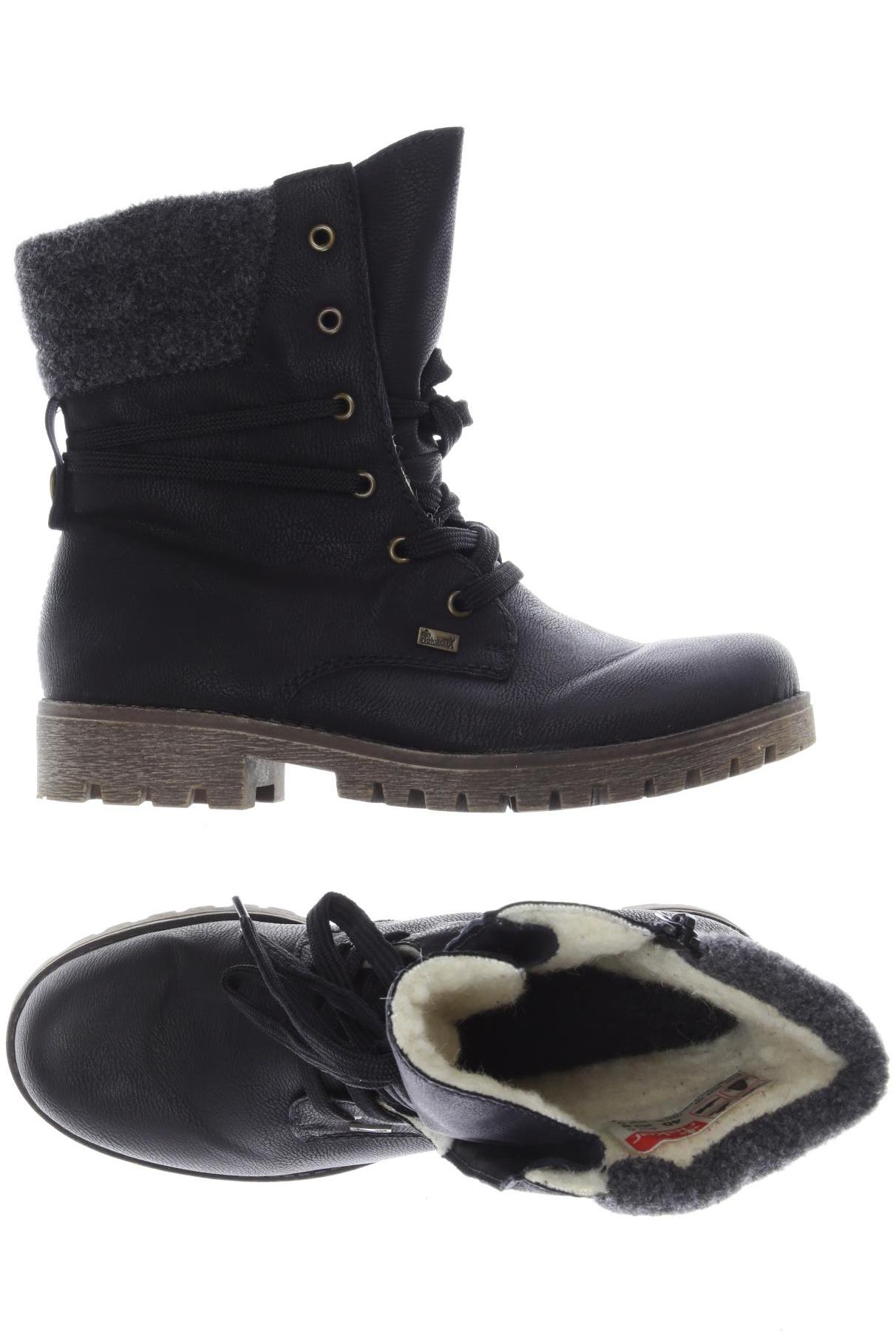 

Rieker Damen Stiefelette, schwarz, Gr. 40