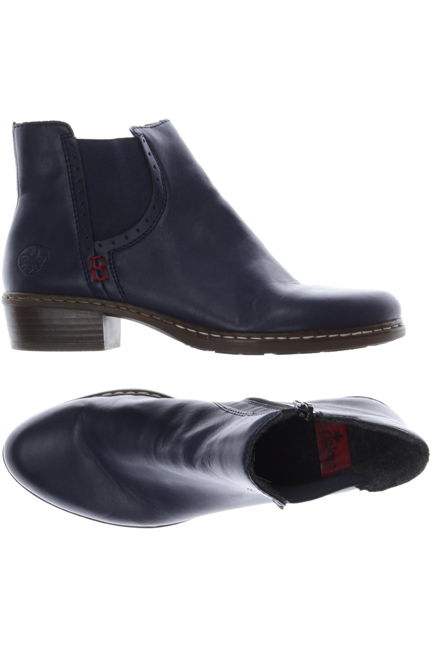 

Rieker Damen Stiefelette, marineblau, Gr. 39