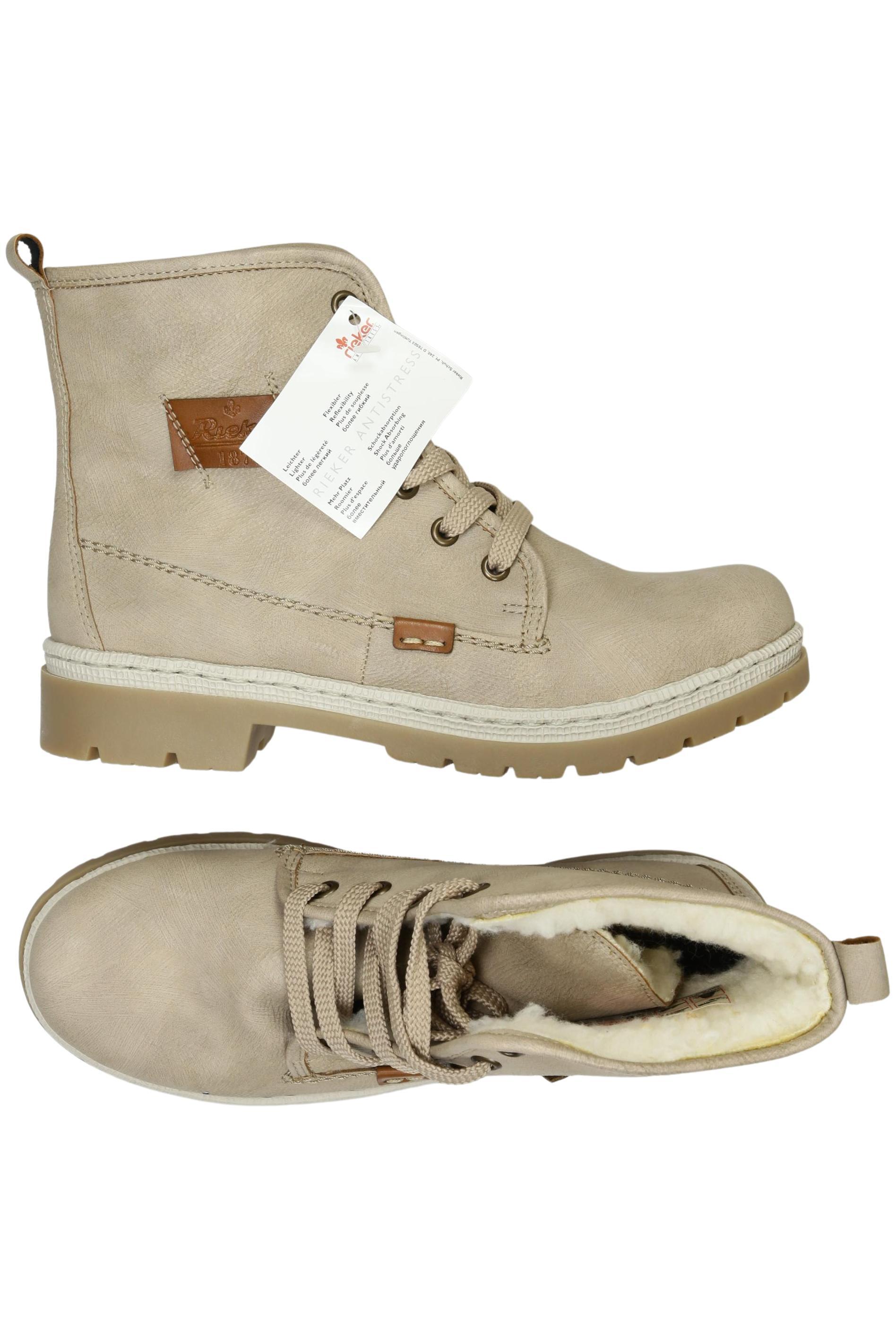 

Rieker Damen Stiefelette, beige, Gr. 38