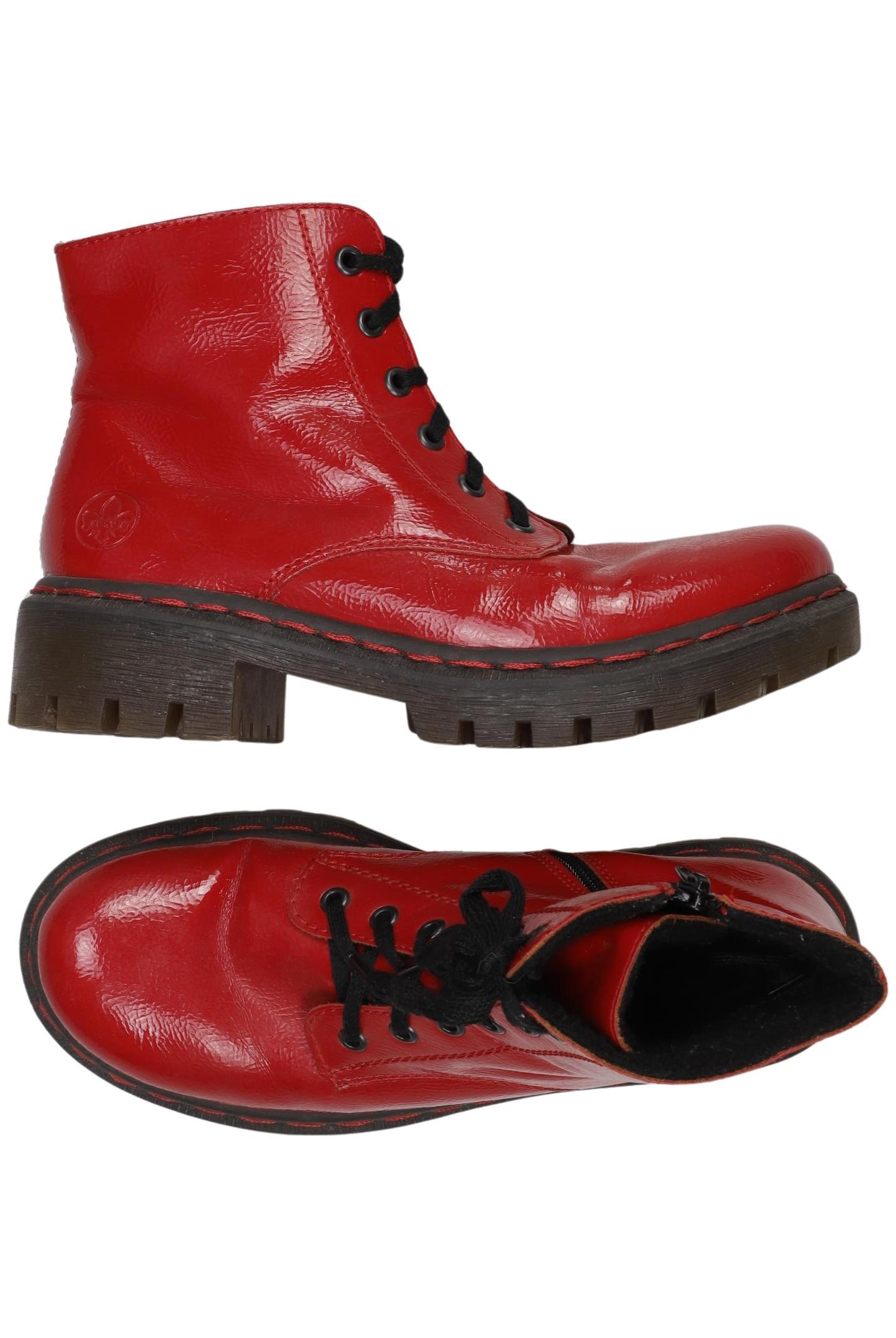 

Rieker Damen Stiefelette, rot, Gr. 39