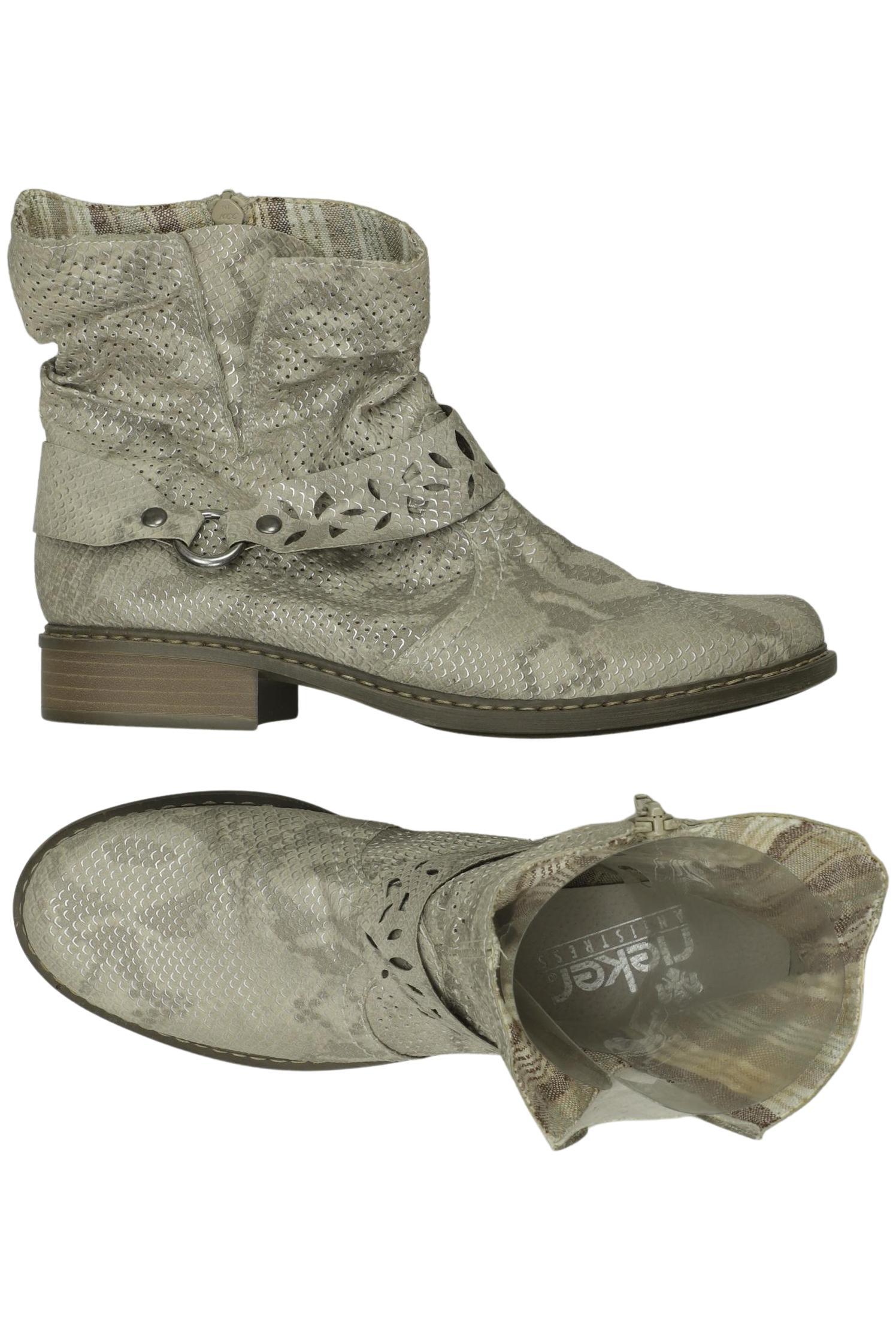 

Rieker Damen Stiefelette, beige, Gr. 40