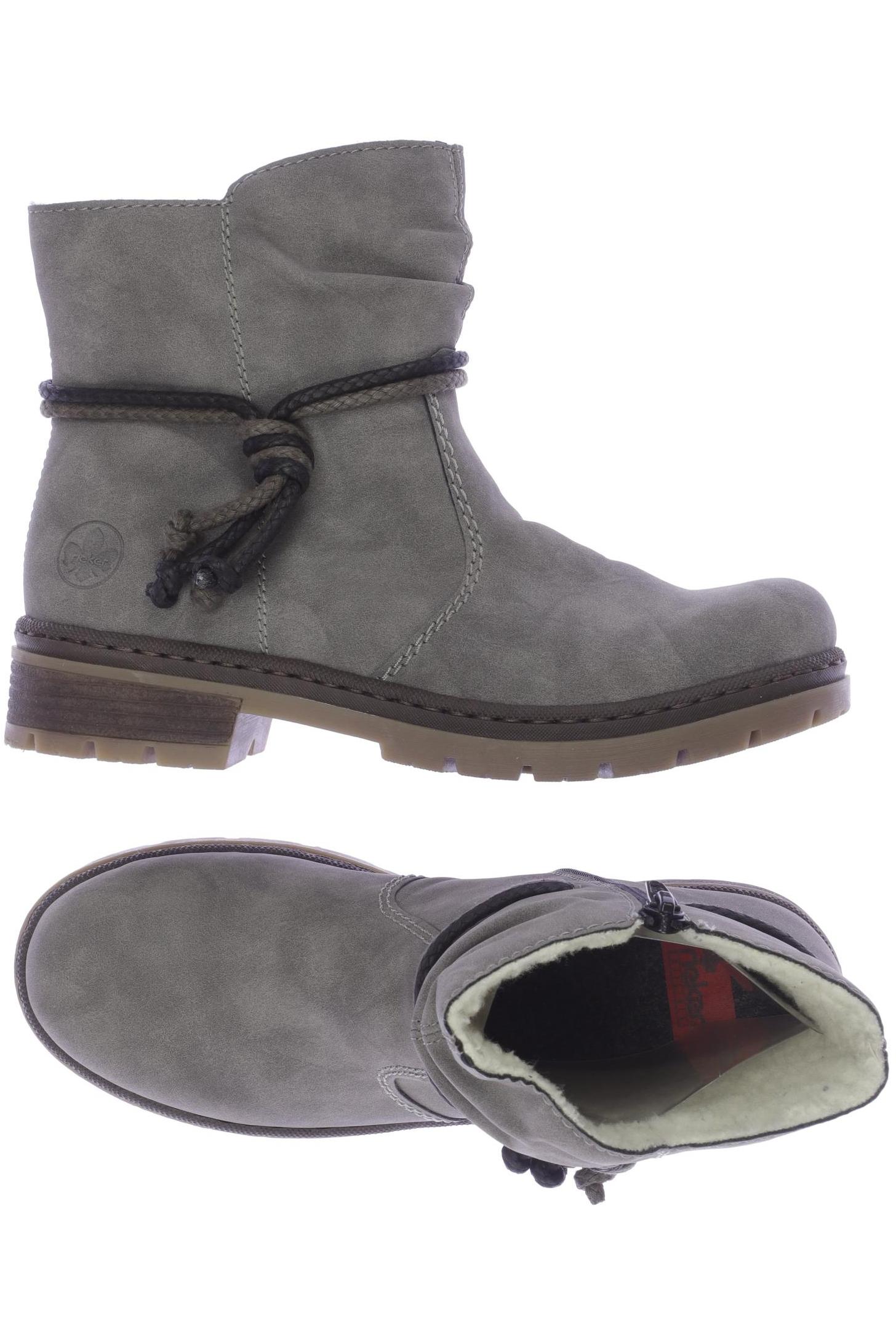 

Rieker Damen Stiefelette, grau, Gr. 38