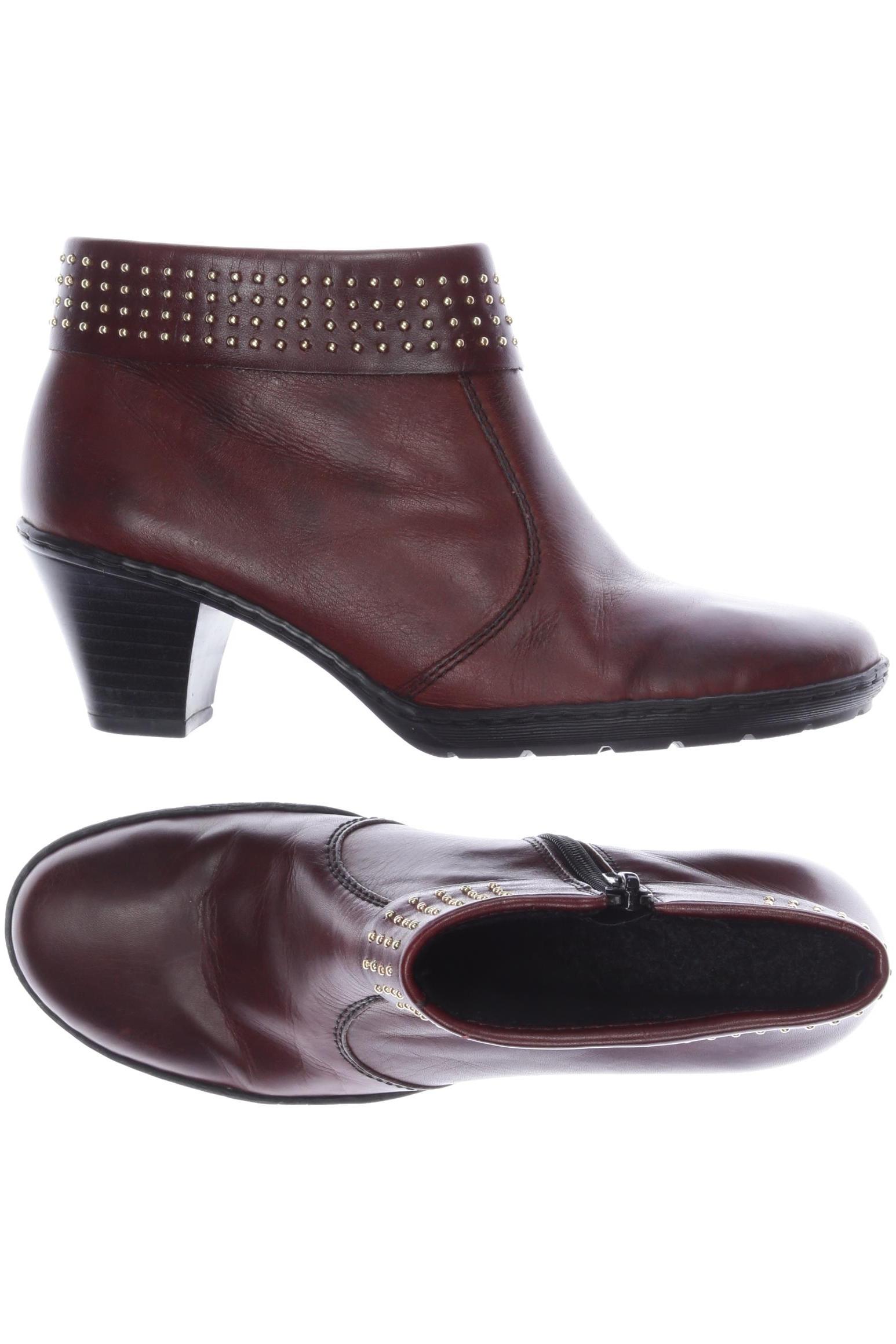 

Rieker Damen Stiefelette, bordeaux, Gr. 37