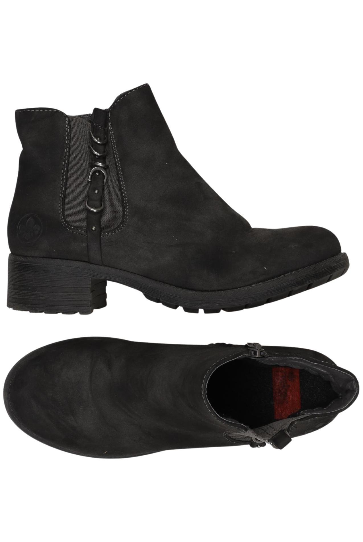 

Rieker Damen Stiefelette, schwarz, Gr. 38