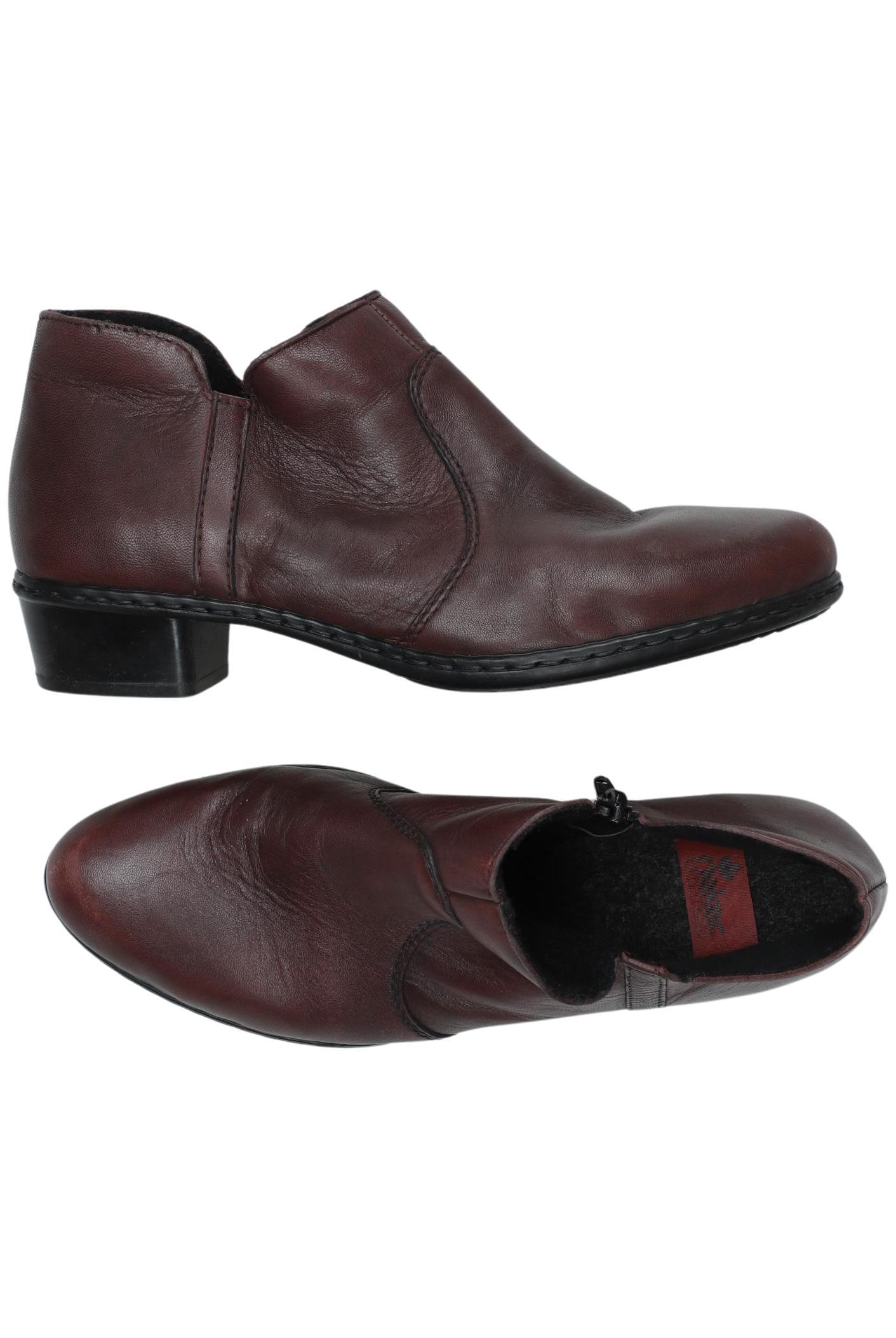 

Rieker Damen Stiefelette, bordeaux, Gr. 38