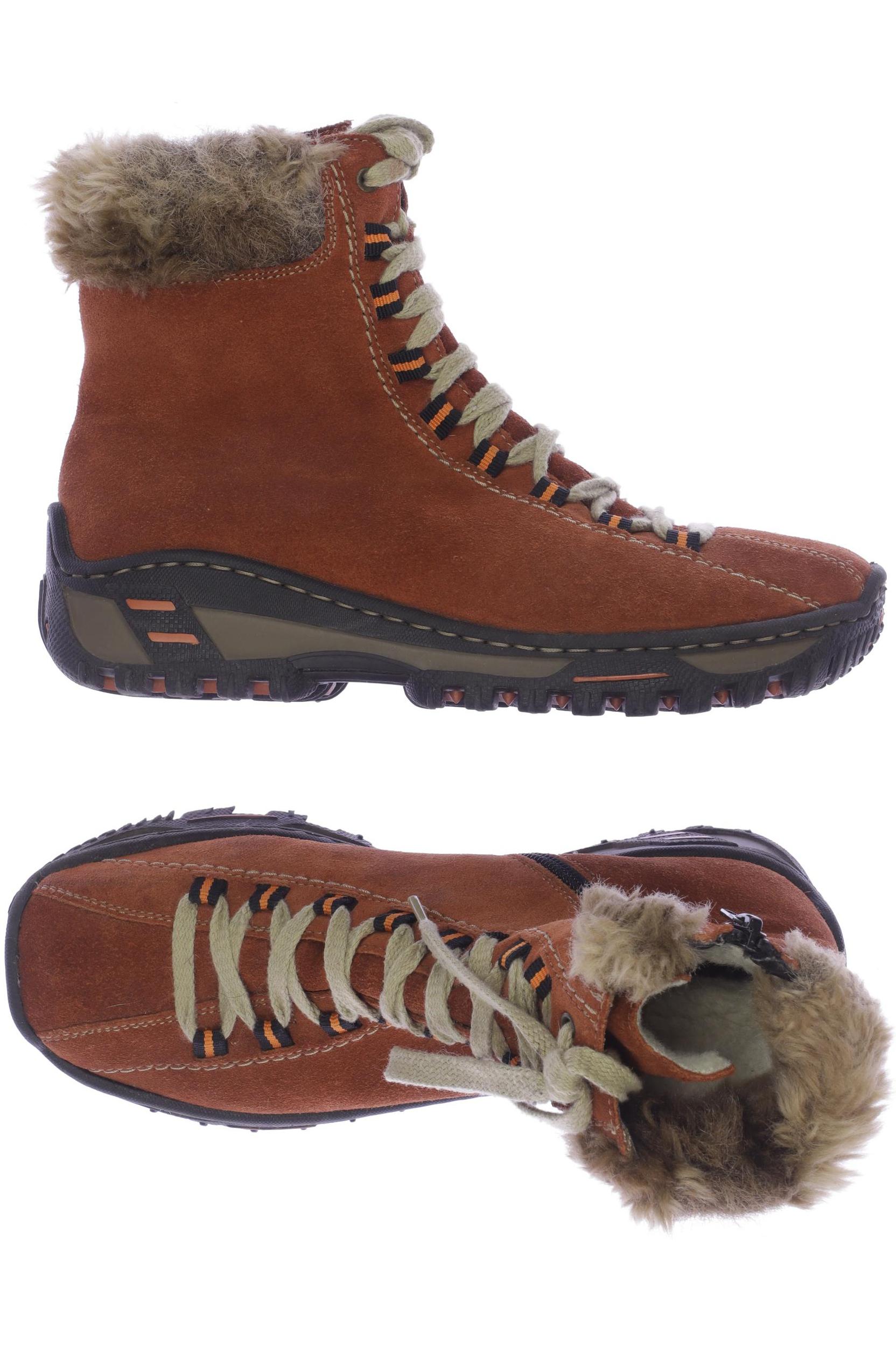 

Rieker Damen Stiefelette, orange, Gr. 36
