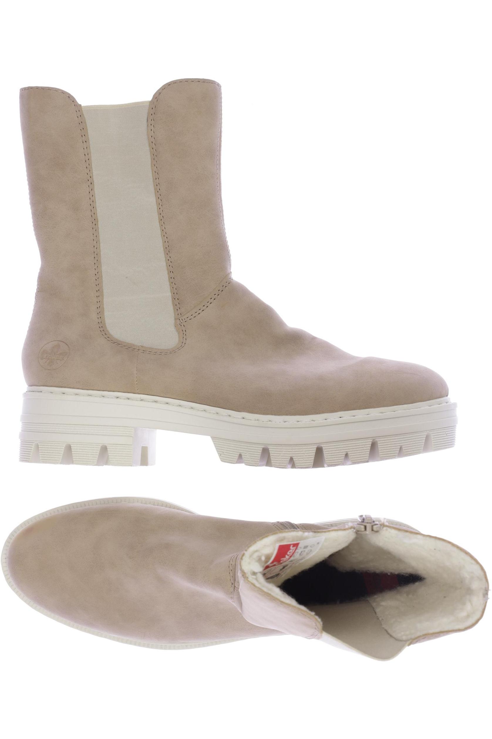 

Rieker Damen Stiefelette, beige, Gr. 40