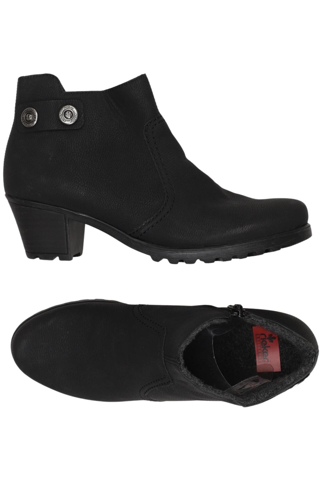 

Rieker Damen Stiefelette, schwarz, Gr. 39