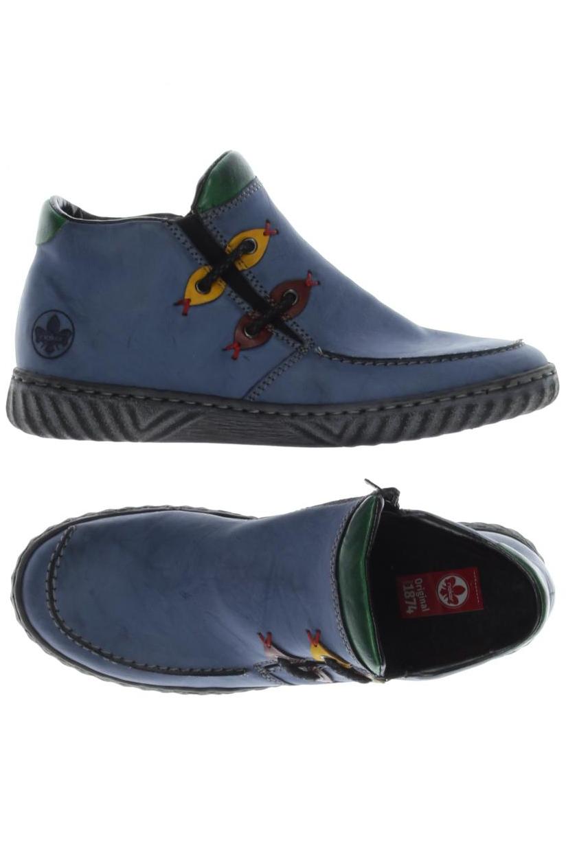 

Rieker Damen Stiefelette, blau, Gr. 38