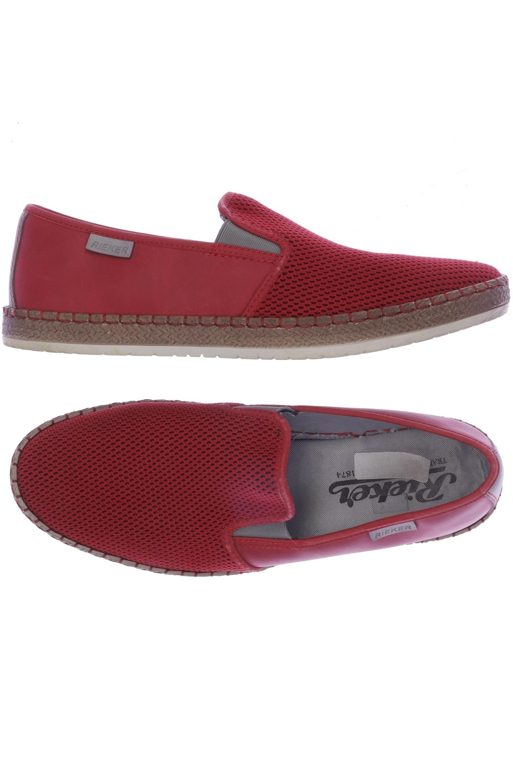

Rieker Herren Halbschuh, rot, Gr. 44