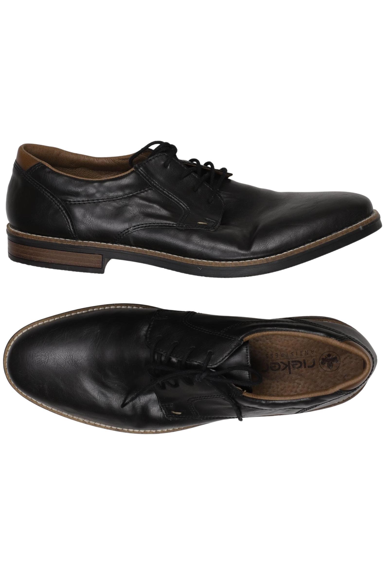 

Rieker Herren Halbschuh, schwarz, Gr. 46