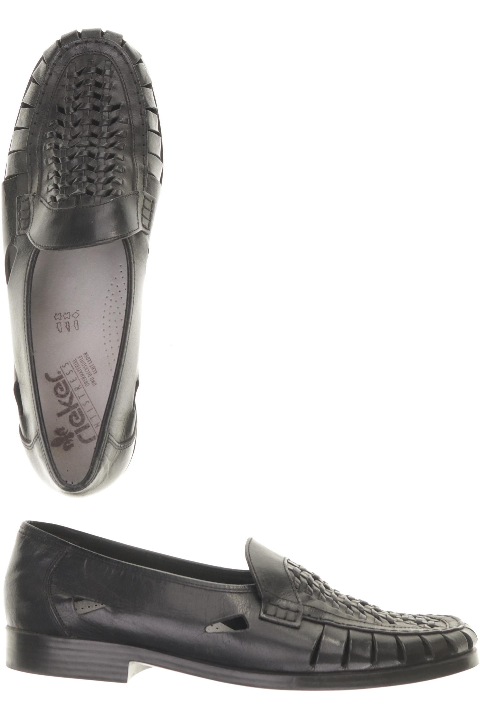 

Rieker Herren Halbschuh, schwarz, Gr. 10.5