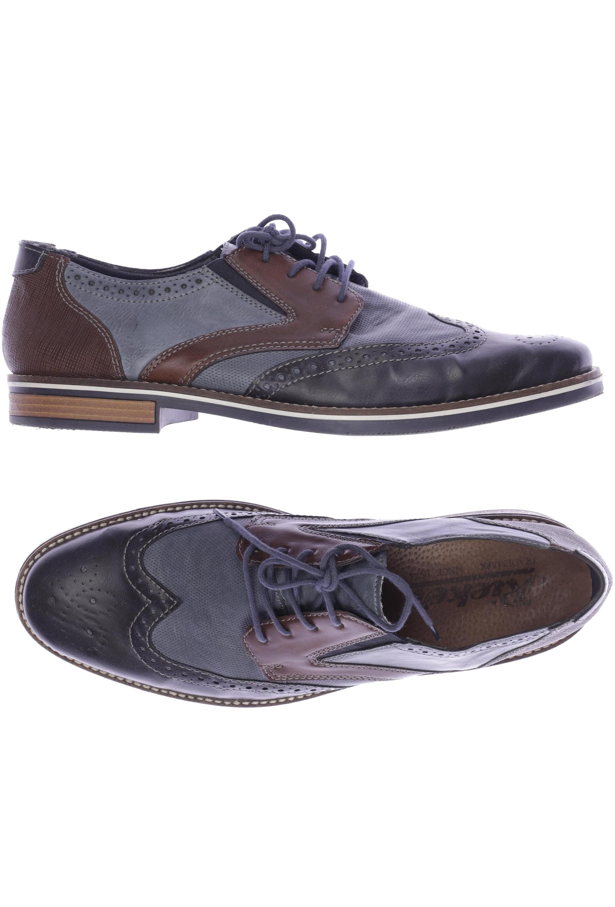 

Rieker Herren Halbschuh, blau, Gr. 45
