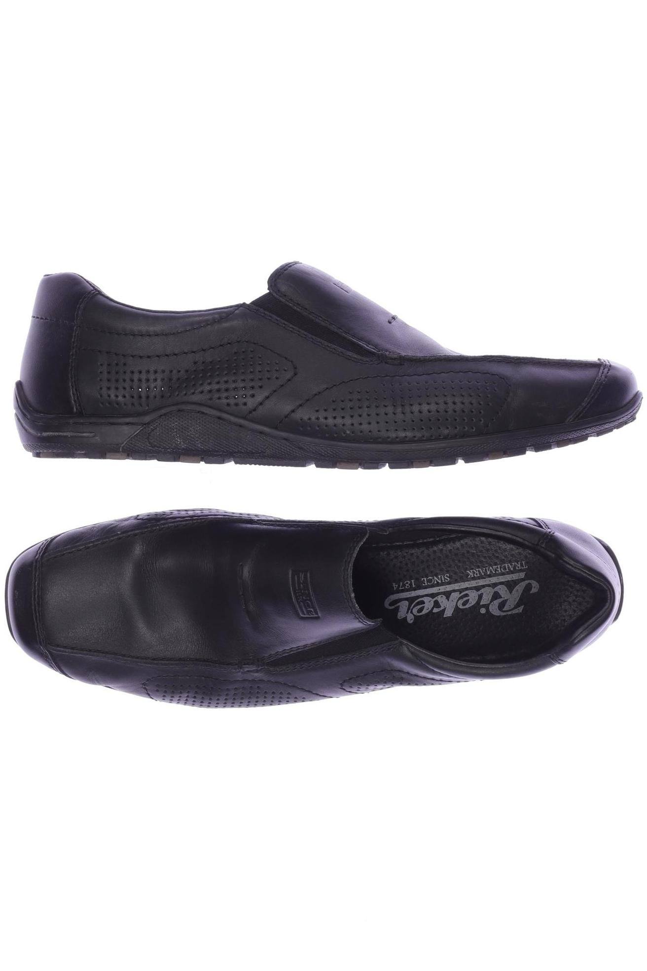

Rieker Herren Halbschuh, schwarz, Gr. 46