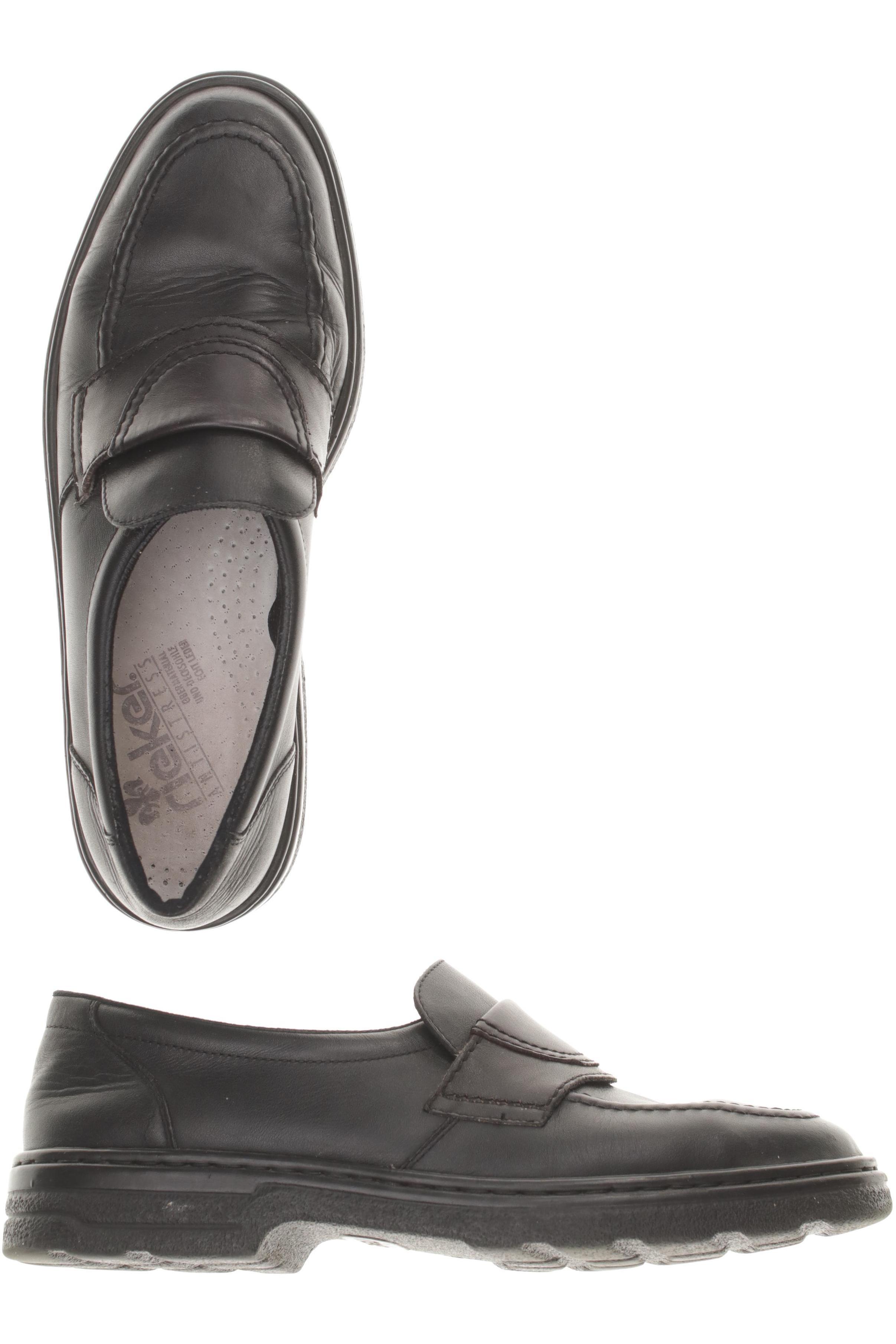 

Rieker Herren Halbschuh, schwarz, Gr. 9.5