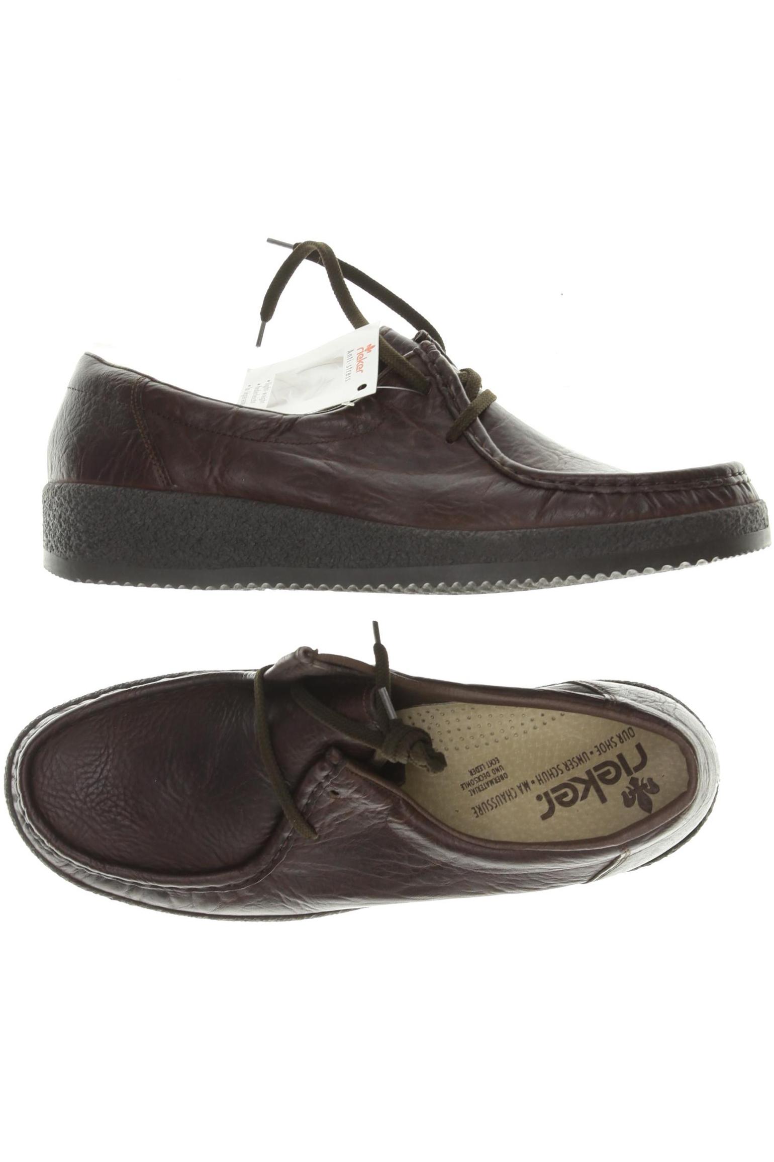 

Rieker Herren Halbschuh, braun, Gr. 10.5
