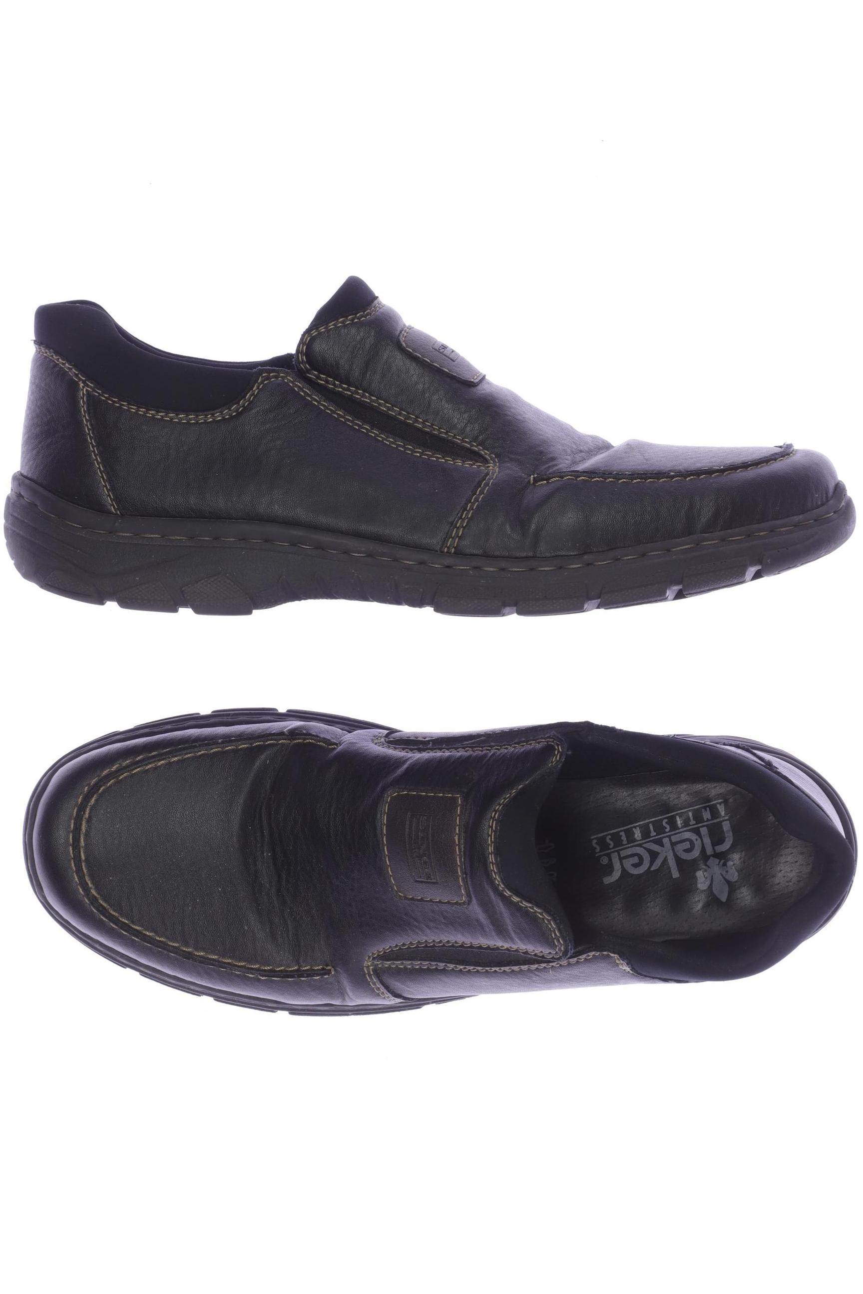 

Rieker Herren Halbschuh, schwarz, Gr. 46