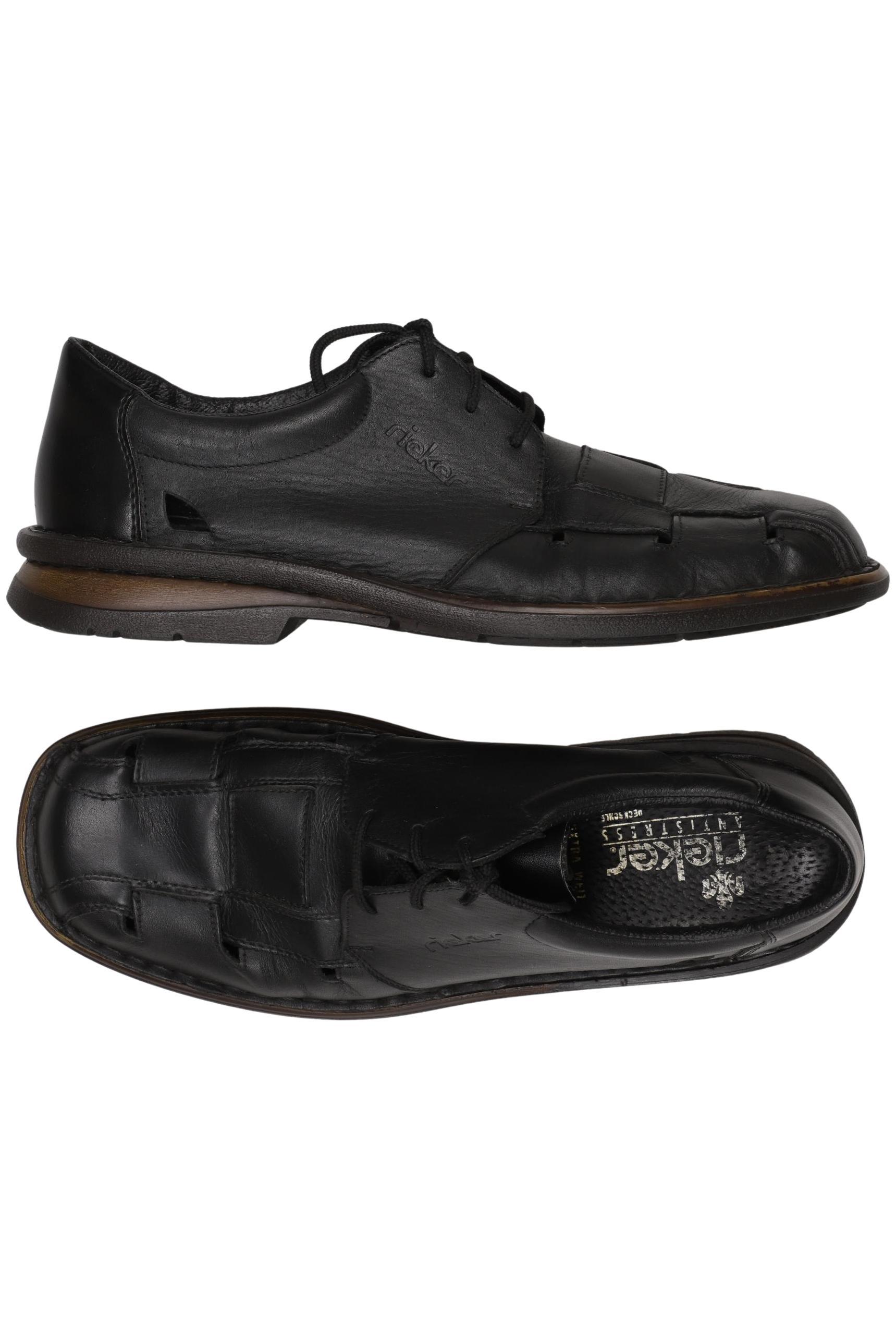 

Rieker Herren Halbschuh, schwarz, Gr. 45