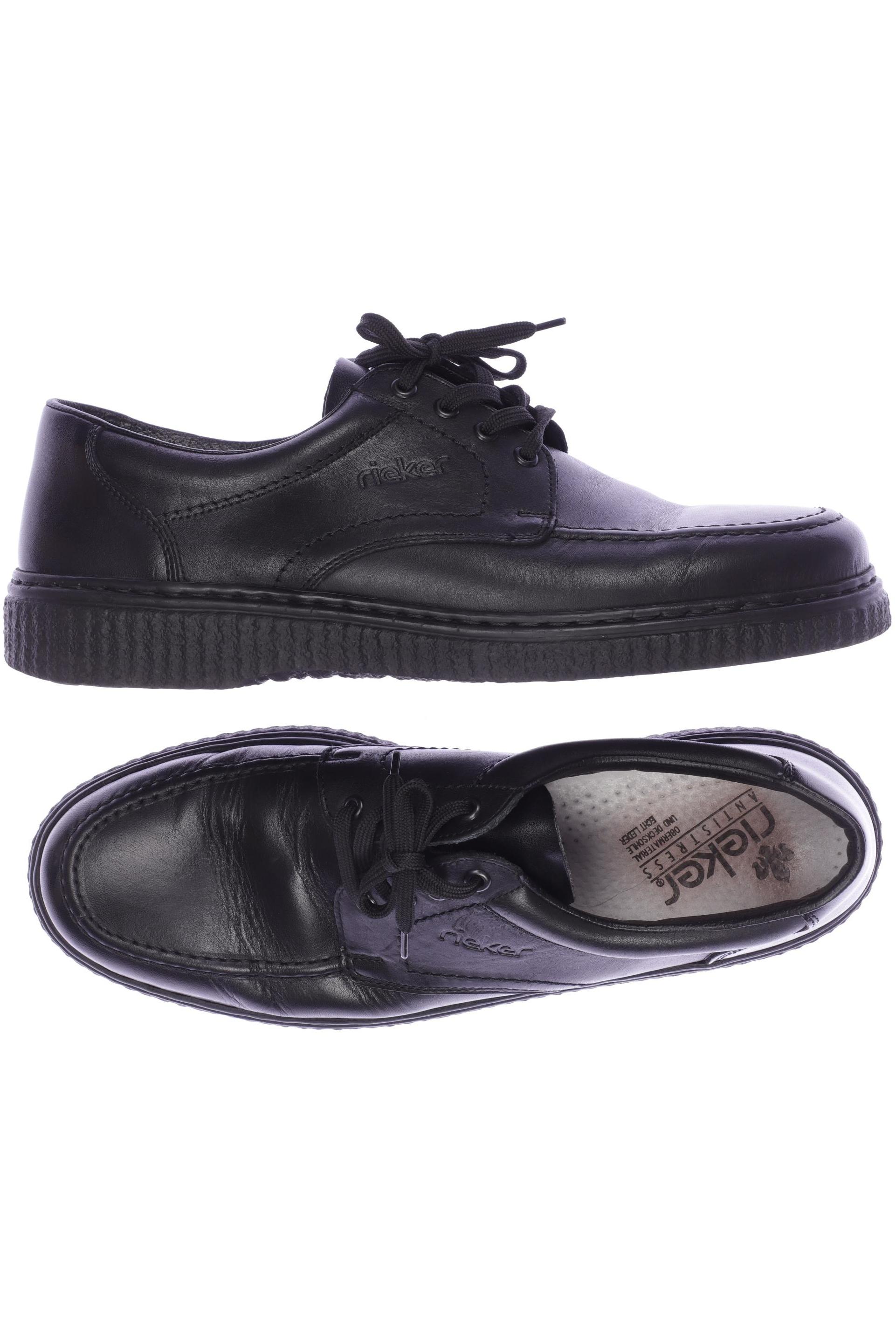 

Rieker Herren Halbschuh, schwarz, Gr. 47