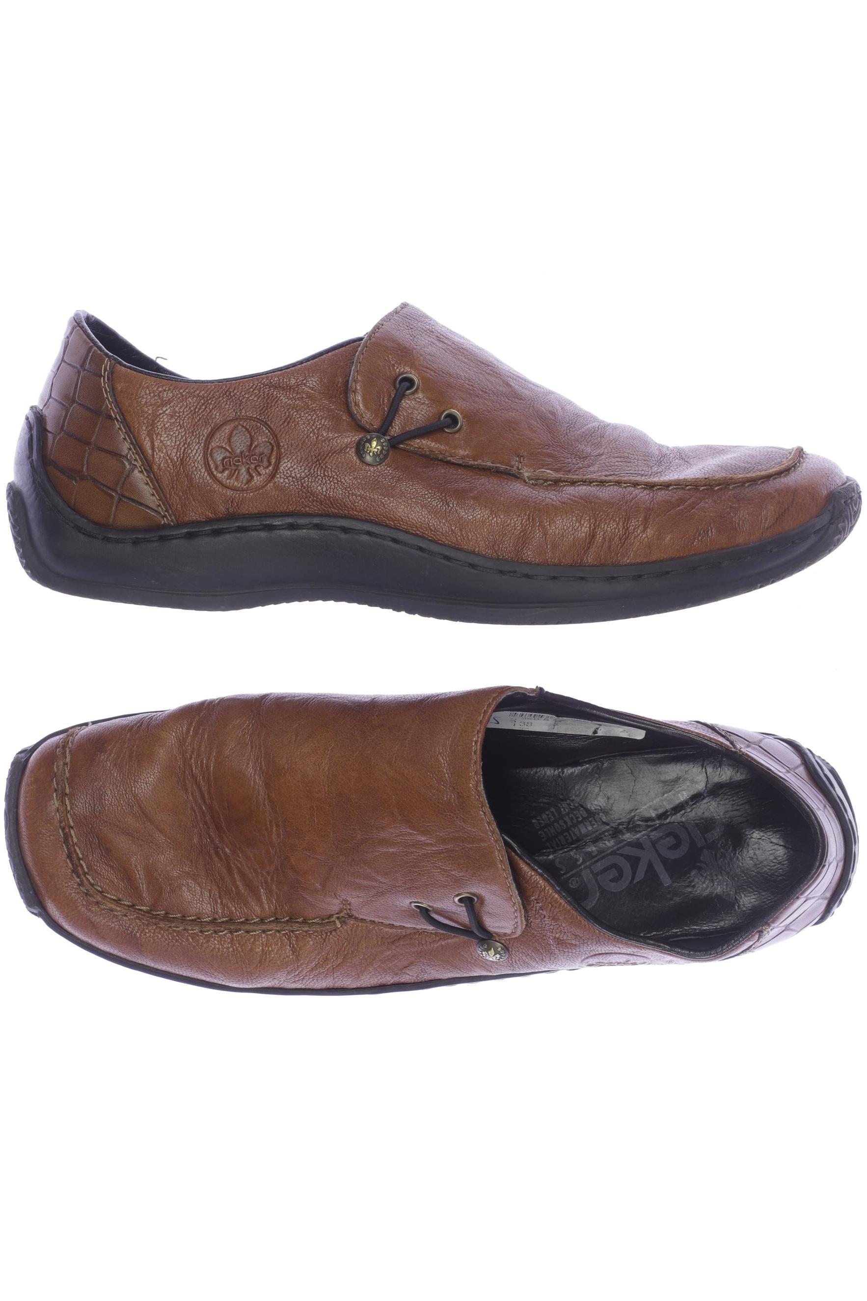 

Rieker Herren Halbschuh, orange, Gr. 38