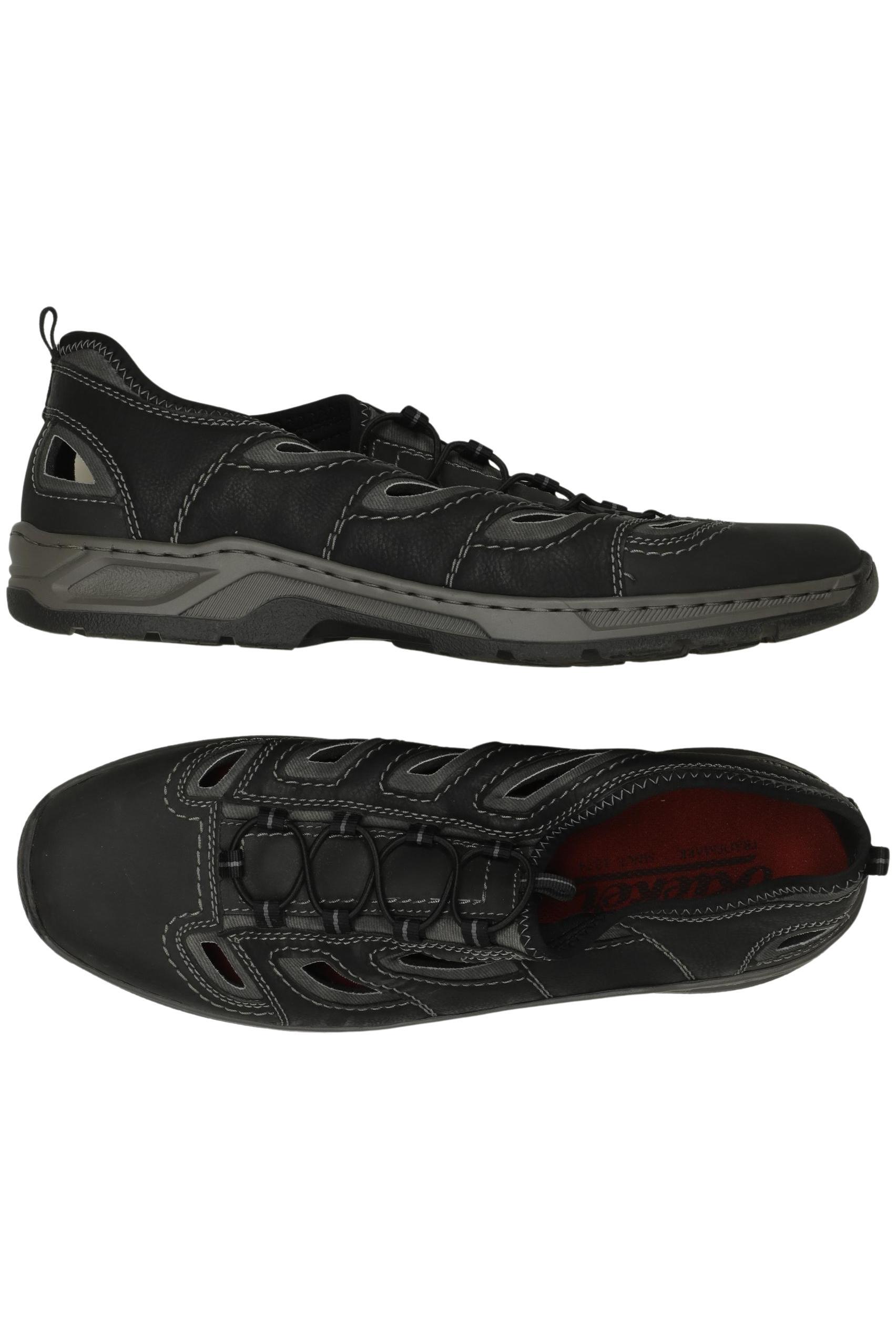 

Rieker Herren Halbschuh, schwarz, Gr. 46