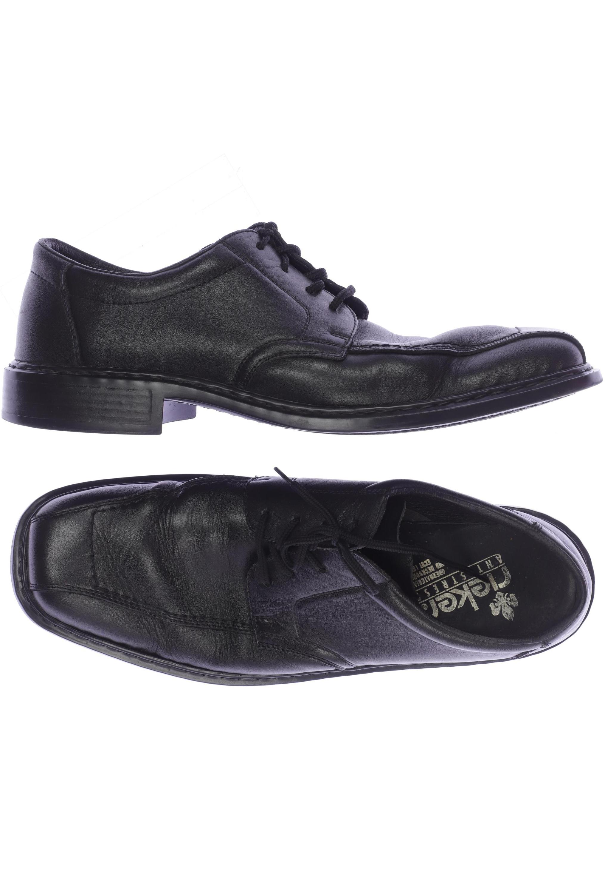 

Rieker Herren Halbschuh, schwarz, Gr. 46