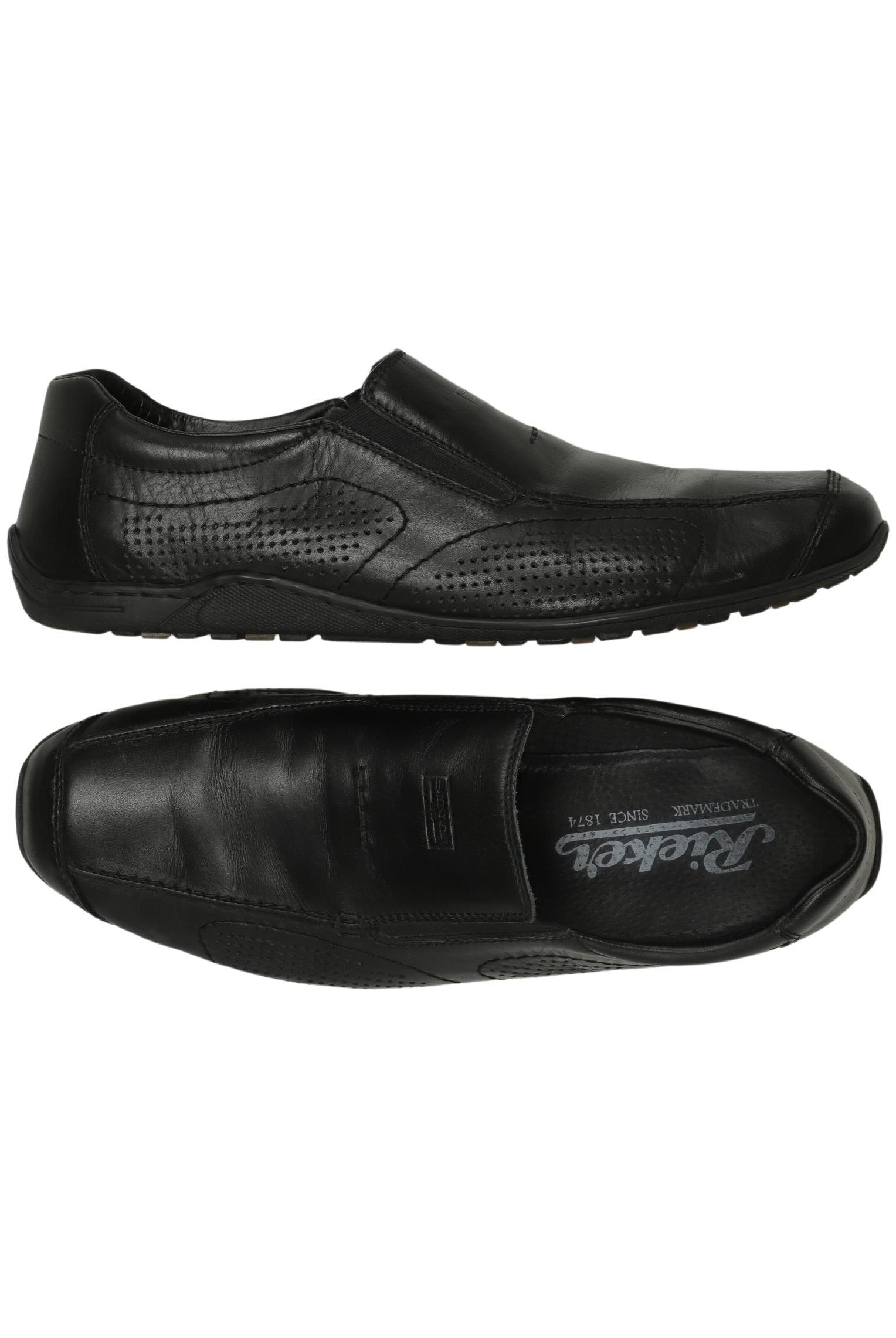 

Rieker Herren Halbschuh, schwarz, Gr. 46