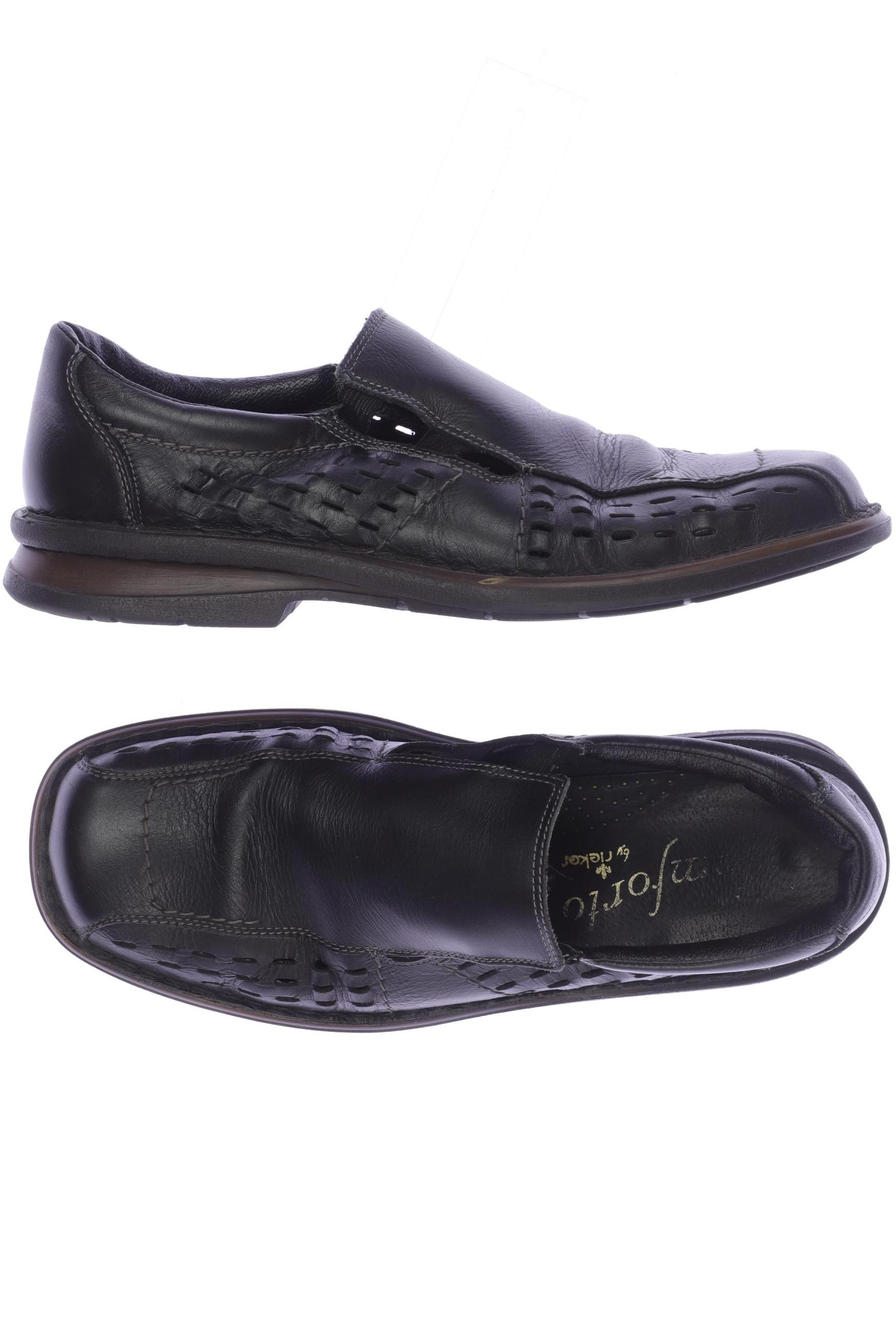 

Rieker Herren Halbschuh, schwarz, Gr. 43