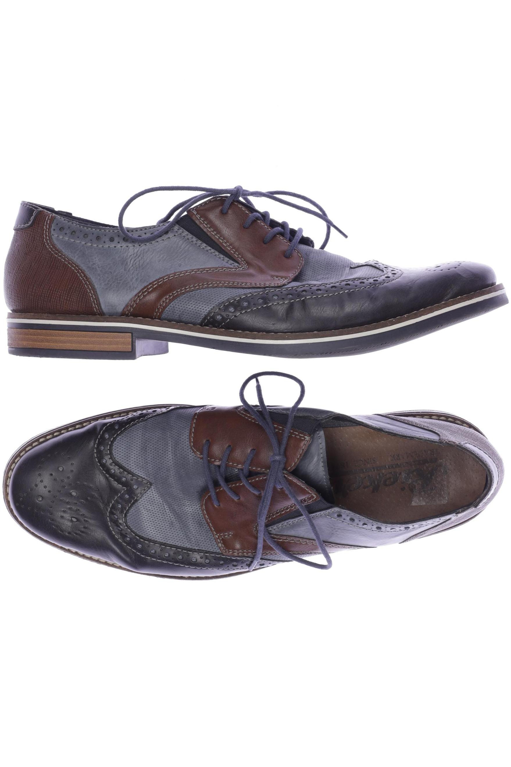 

Rieker Herren Halbschuh, blau, Gr. 45